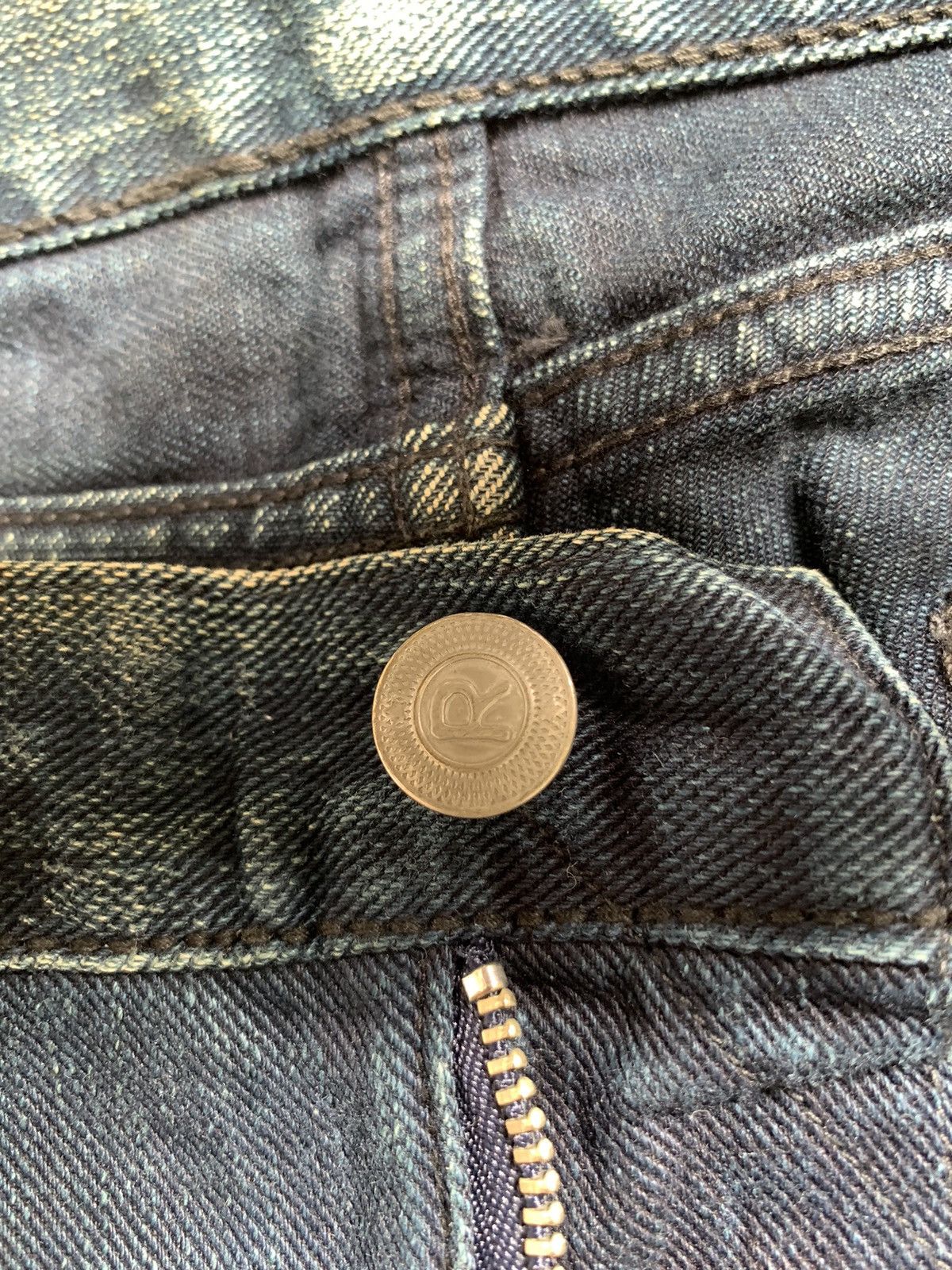45rpm × Japanese Brand × Le Grande Bleu (L.G.B.) 45Rpm Studio Japan Denim Jeans 🇯🇵👖 Size US 34 / EU 50 - 6 Thumbnail