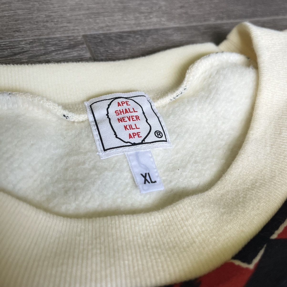 Bape Rare OG A Bathing Ape Bape Dr Zaius All Over Print Crewneck Size US XL / EU 56 / 4 - 7 Thumbnail