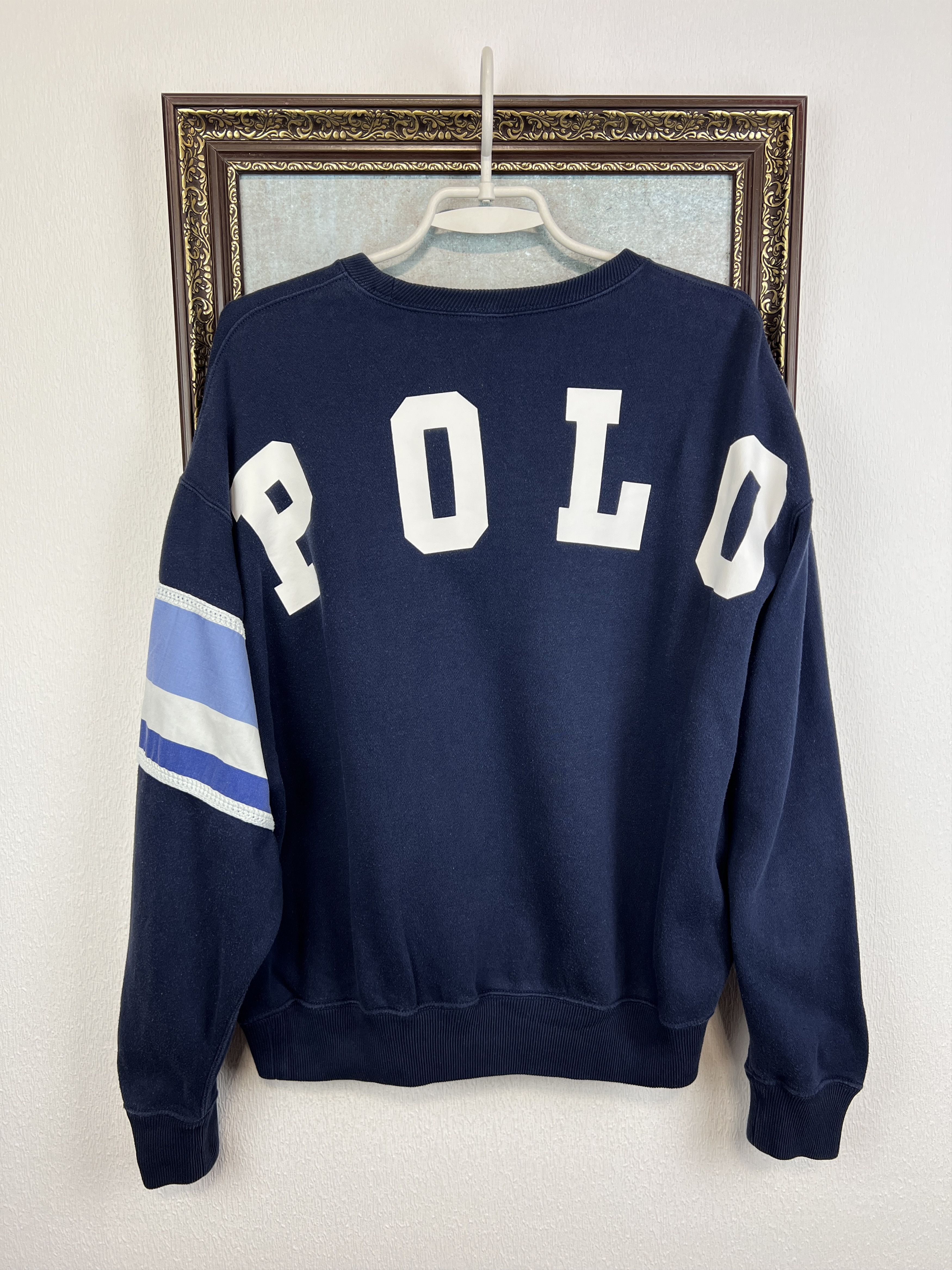 Polo Ralph Lauren Polo Ralph Lauren Big Print Crewneck Size Medium Sweater Size S / US 4 / IT 40 - 1 Thumbnail
