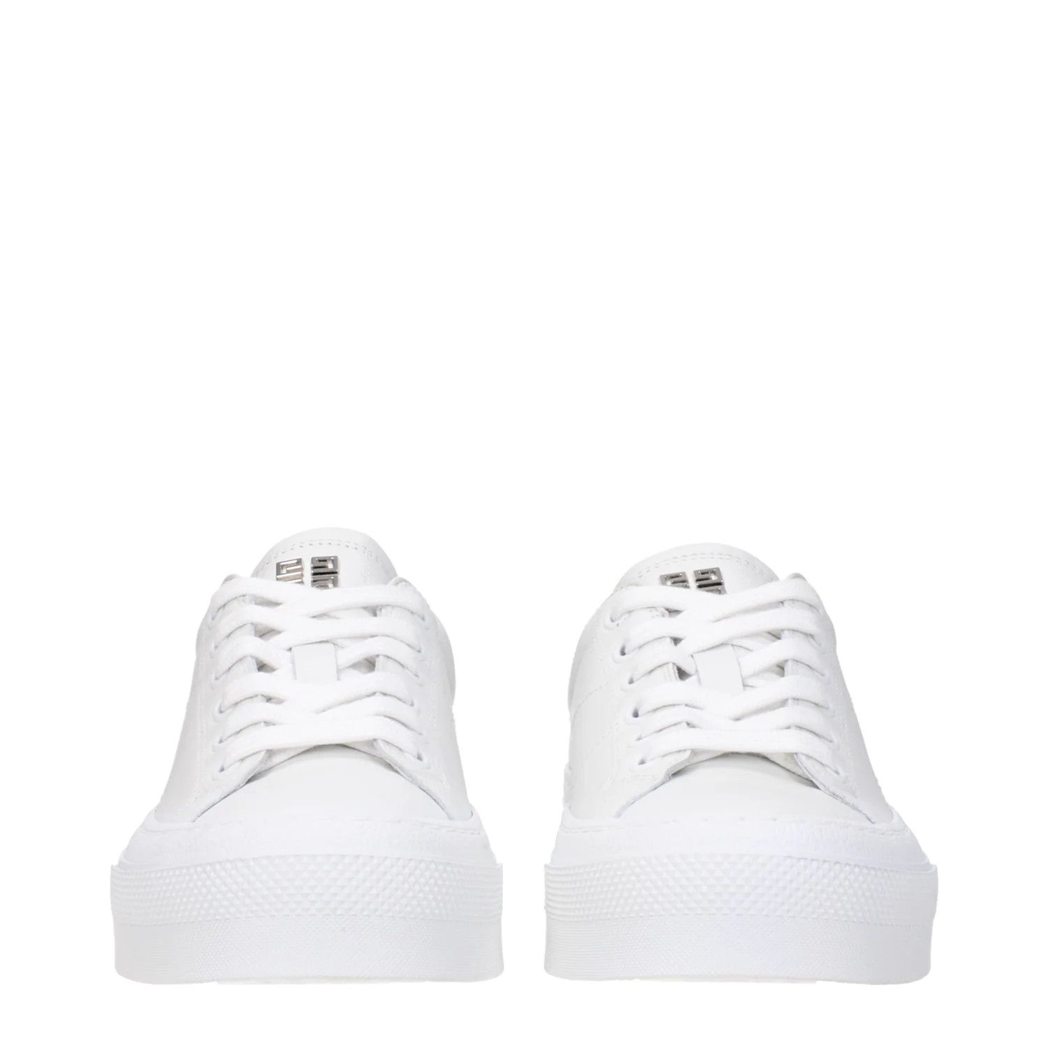 Givenchy ob1o1e1124 Leather Low-Top Sneakers in White Size US 5.5 / IT 35.5 - 3 Thumbnail