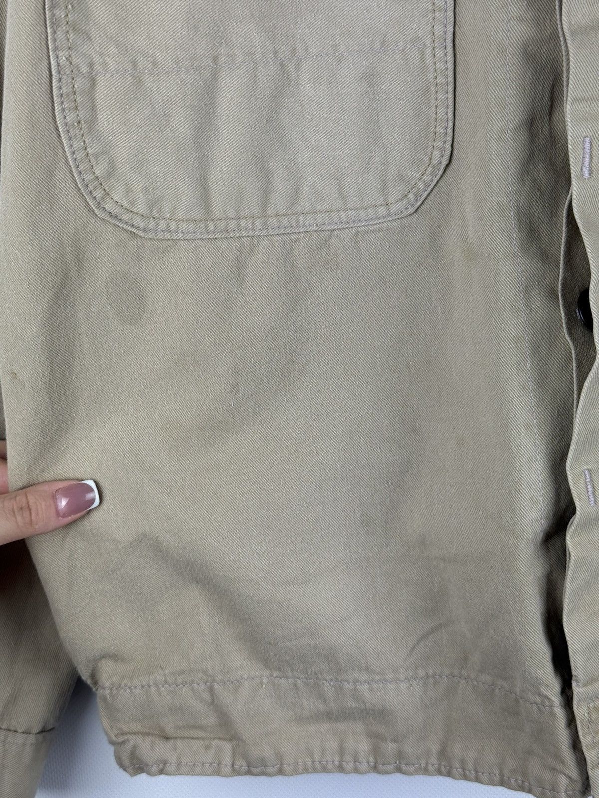 Le Laboureur Vintage Sanforize Work Overshirt Jacket Size 46 / S Size US S / EU 44-46 / 1 - 12 Thumbnail