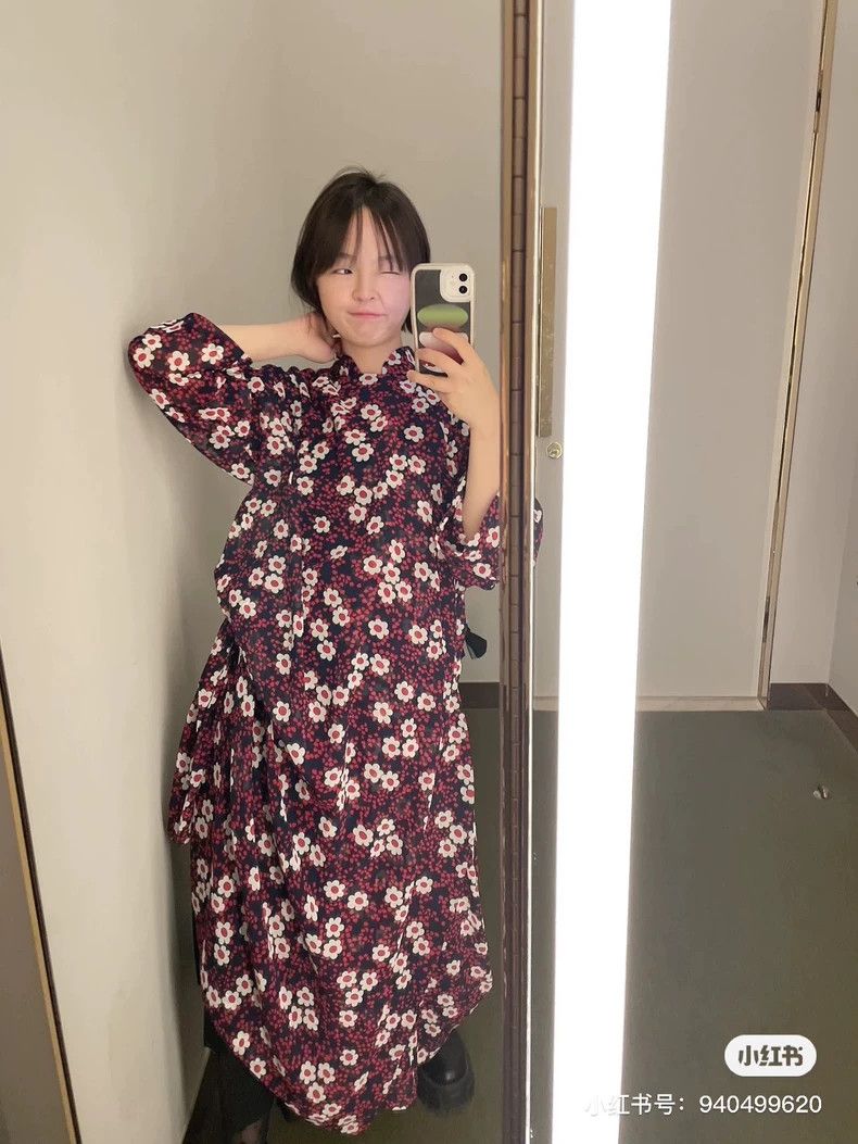 Comme Des Garcons Chinese style flower top