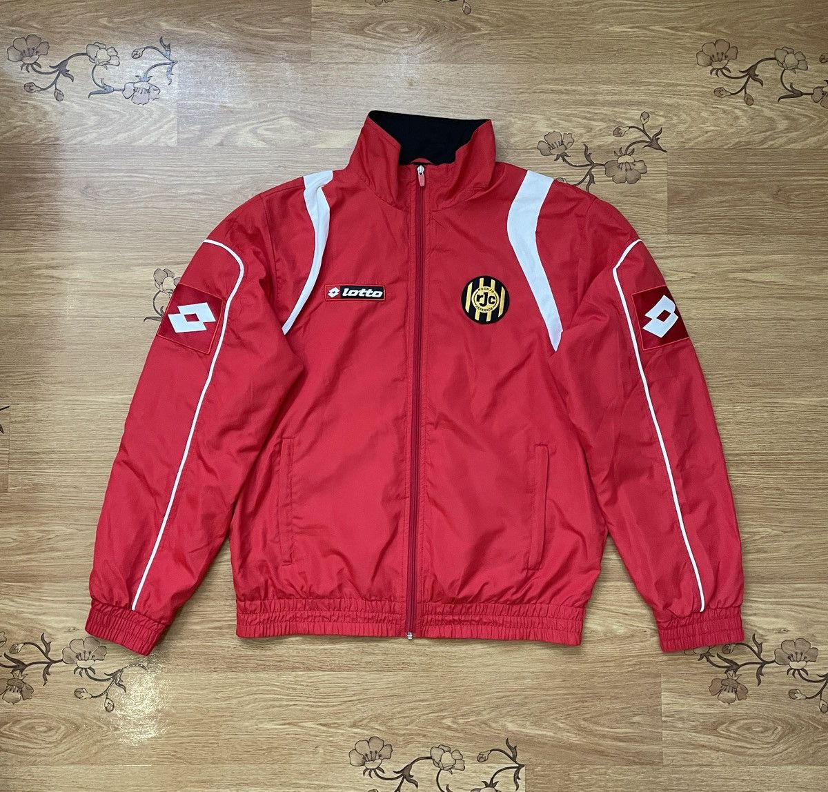 Lotto Sport RODA JC HOLLAND 2000S LOTTO VINTAGE TRACK TOP JACKET RED Size US L / EU 52-54 / 3 - 2 Thumbnail