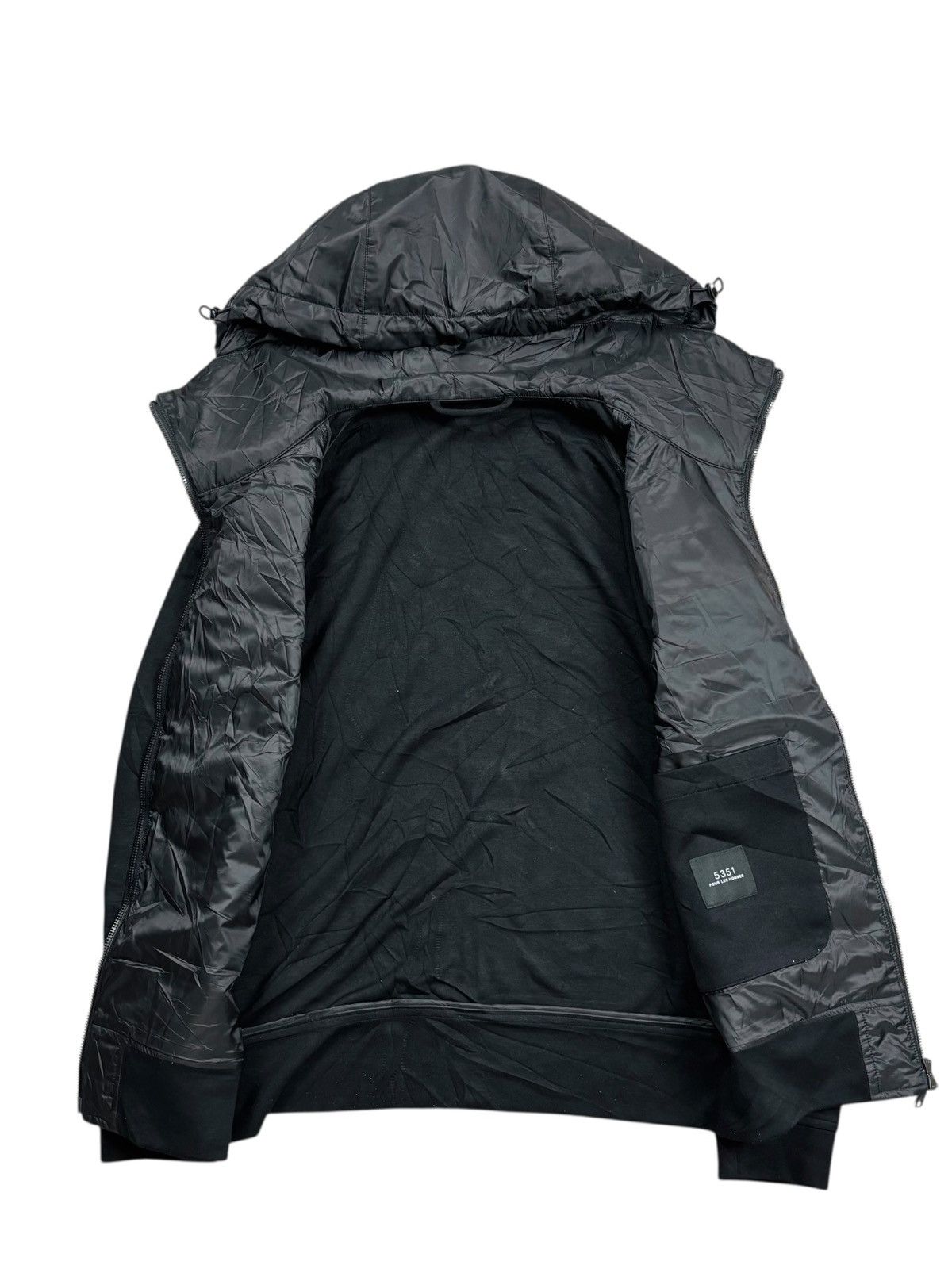 5351 POUR LES HOMMES Old 5351 Pourles Hommes - Two Tone Puffer Jacket Size US M / EU 48-50 / 2 - 2 Thumbnail