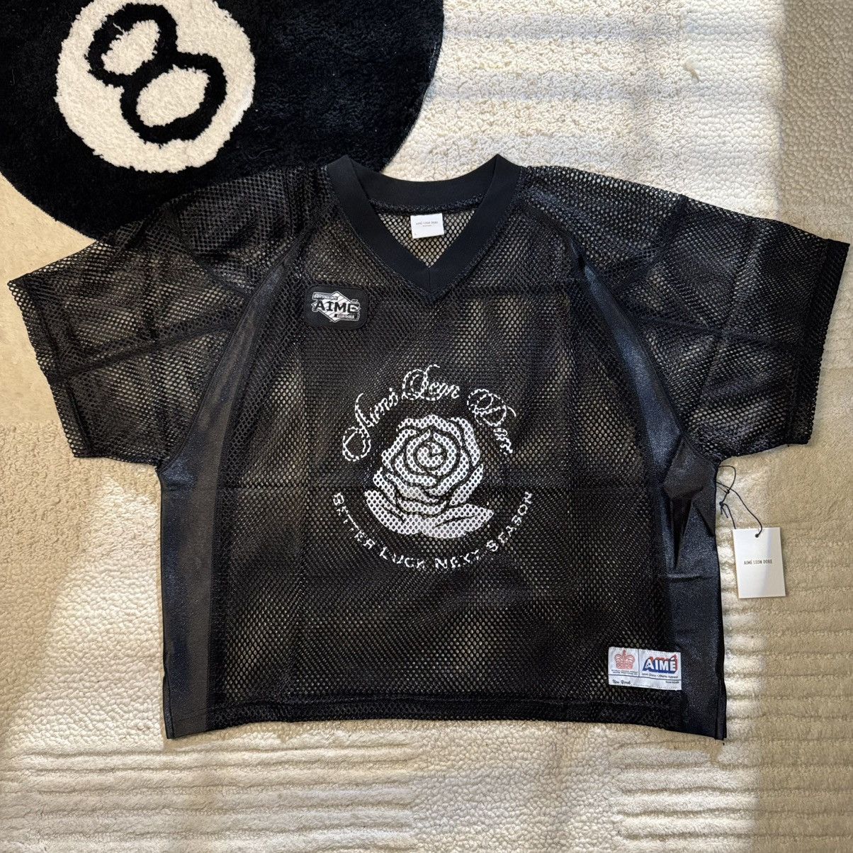 トップス AIME LEON DORE Cropped Practice Jersey Aime Leon Dore Cropped Practice Jersey Navy/Yellow Men's