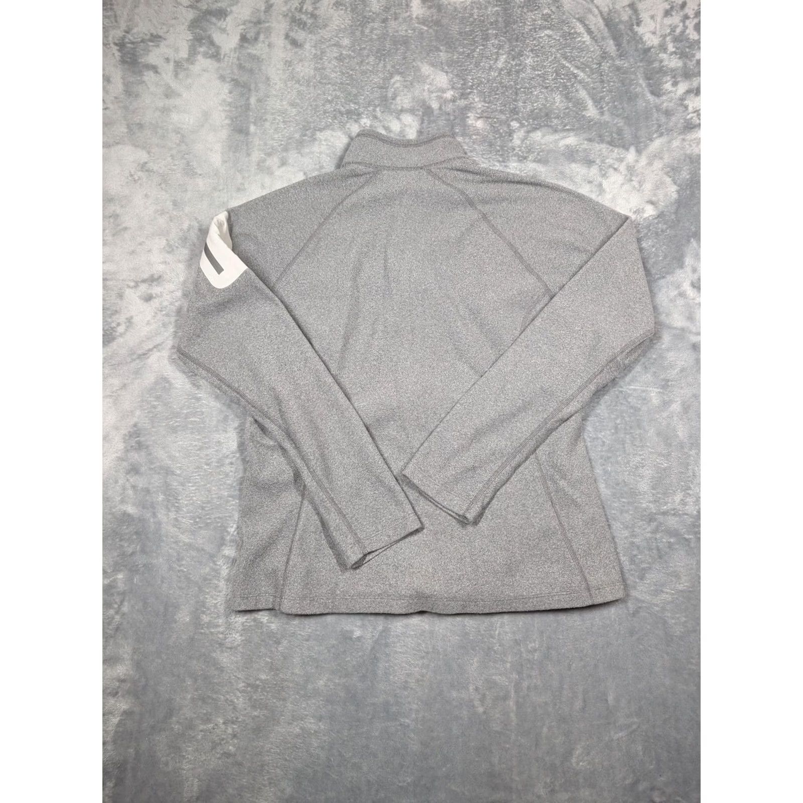 Eddie Bauer Eddie Bauer Jacket Womens Large Gray Fleece Full Zip Lightweight Outdoor Casual Size L / US 10 / IT 46 - 7 Thumbnail