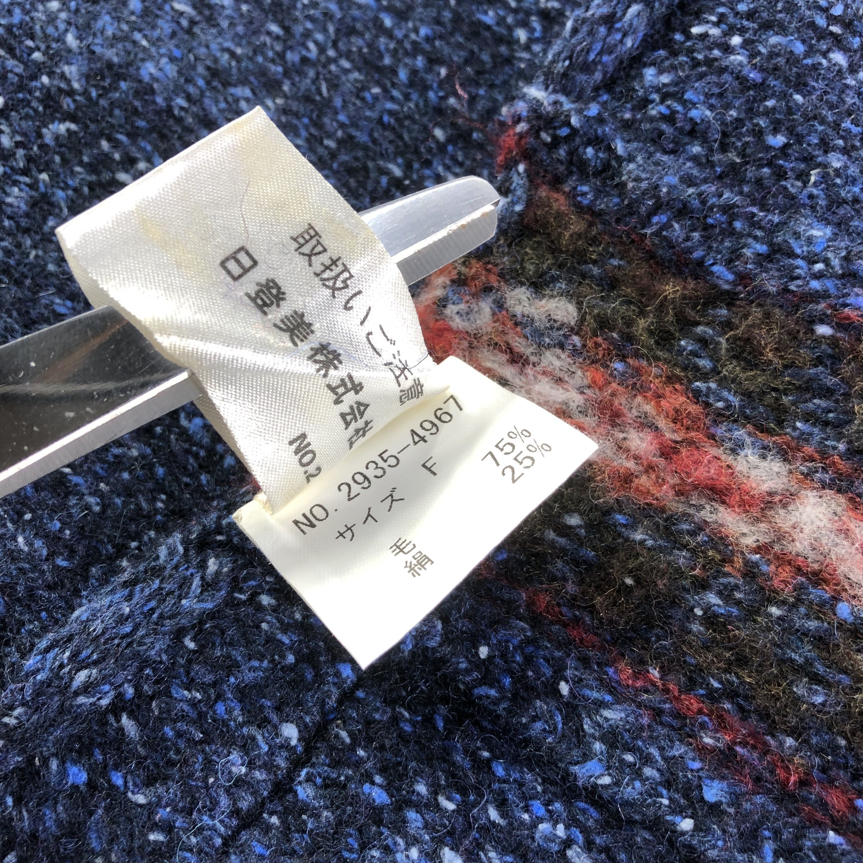 Chaps Ralph Lauren Chaps Ralph Lauren Wool Scarf Muffler V1543 Size ONE SIZE - 7 Thumbnail