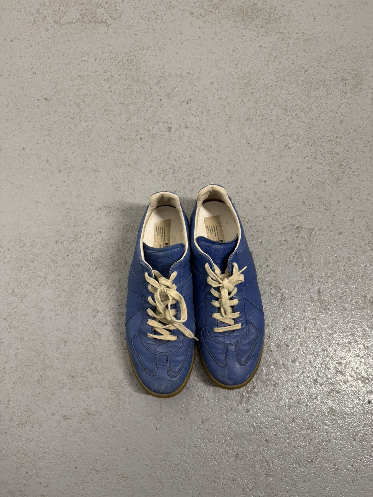 Maison Margiela Maison Margiela Gat Replica Leather Sneakers Size US 8 / EU 41 - 2 Thumbnail