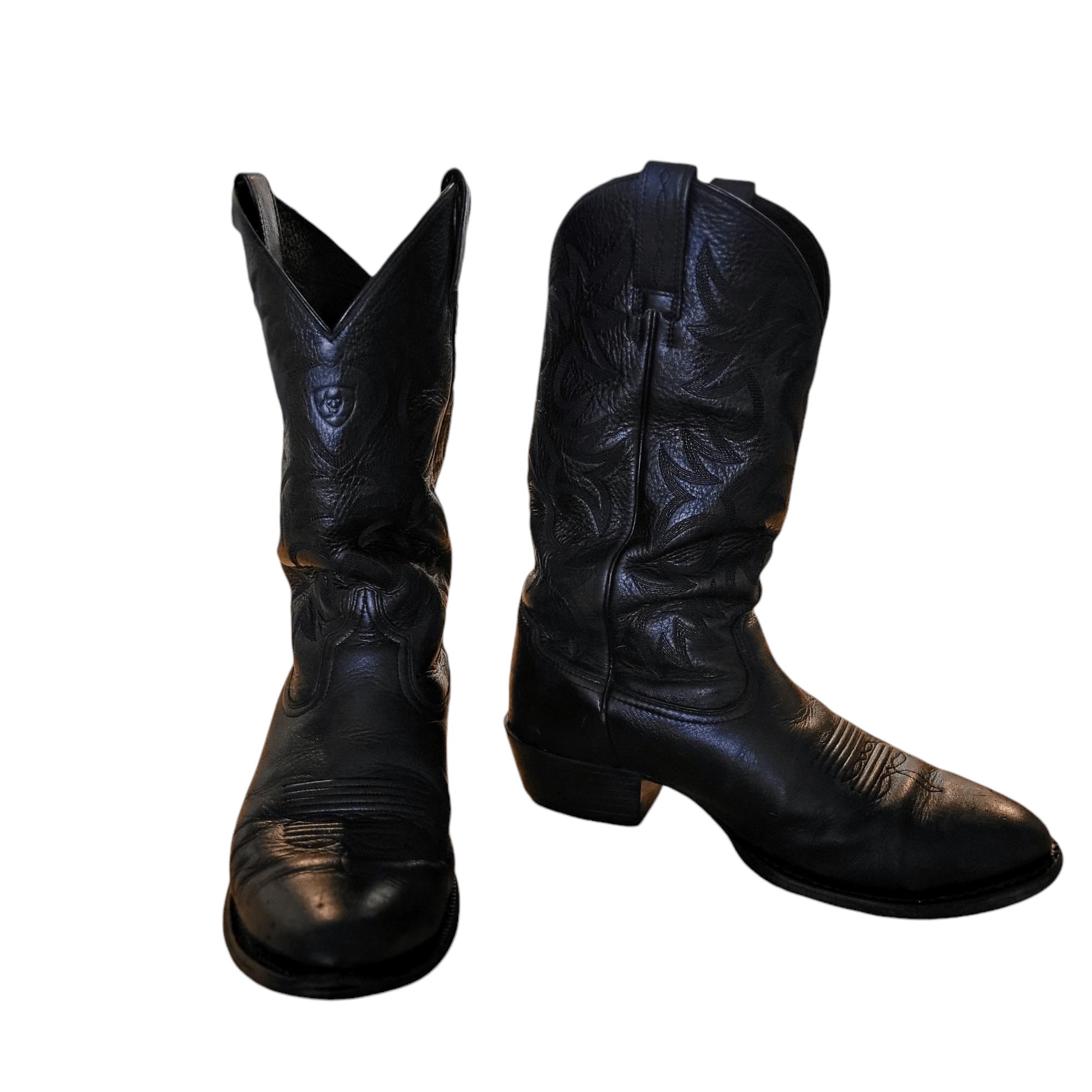 Ariat Ariat 34470 Black Leather Western Country Cowboy Boots Size US 11 / EU 44 - 25 Thumbnail