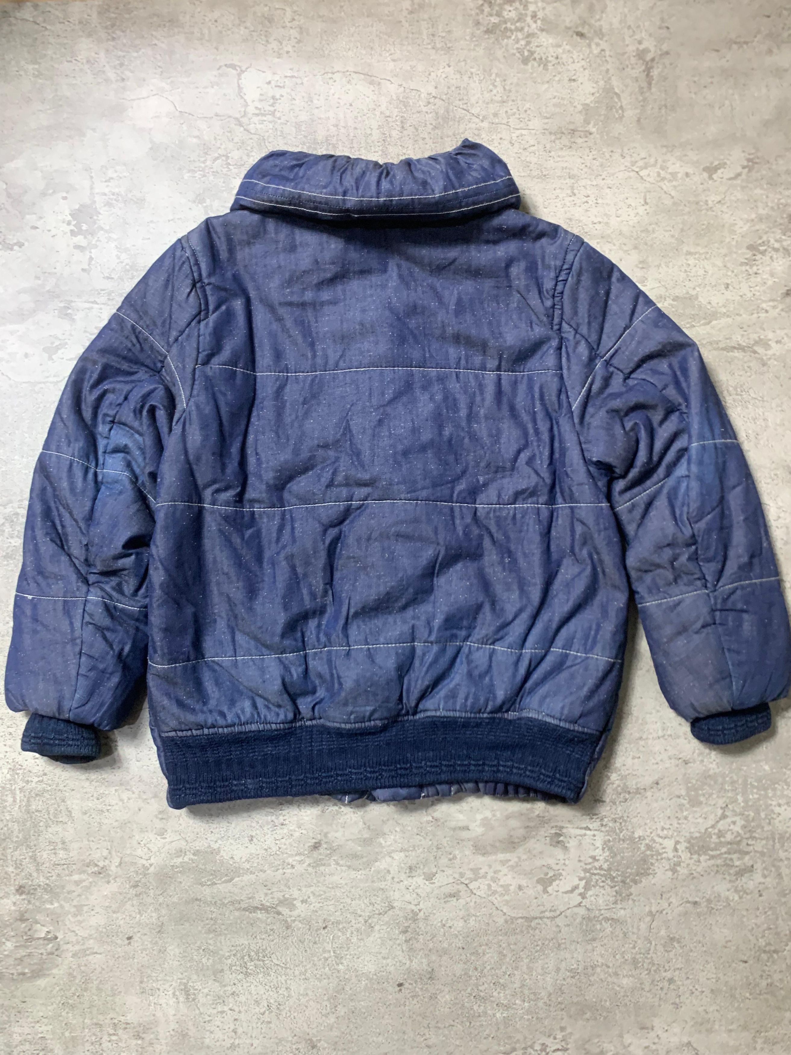 mercibeaucoup 2000s Mercibeacoup Puffer Double Zipper Denim Jacket Size US M / EU 48-50 / 2 - 8 Thumbnail
