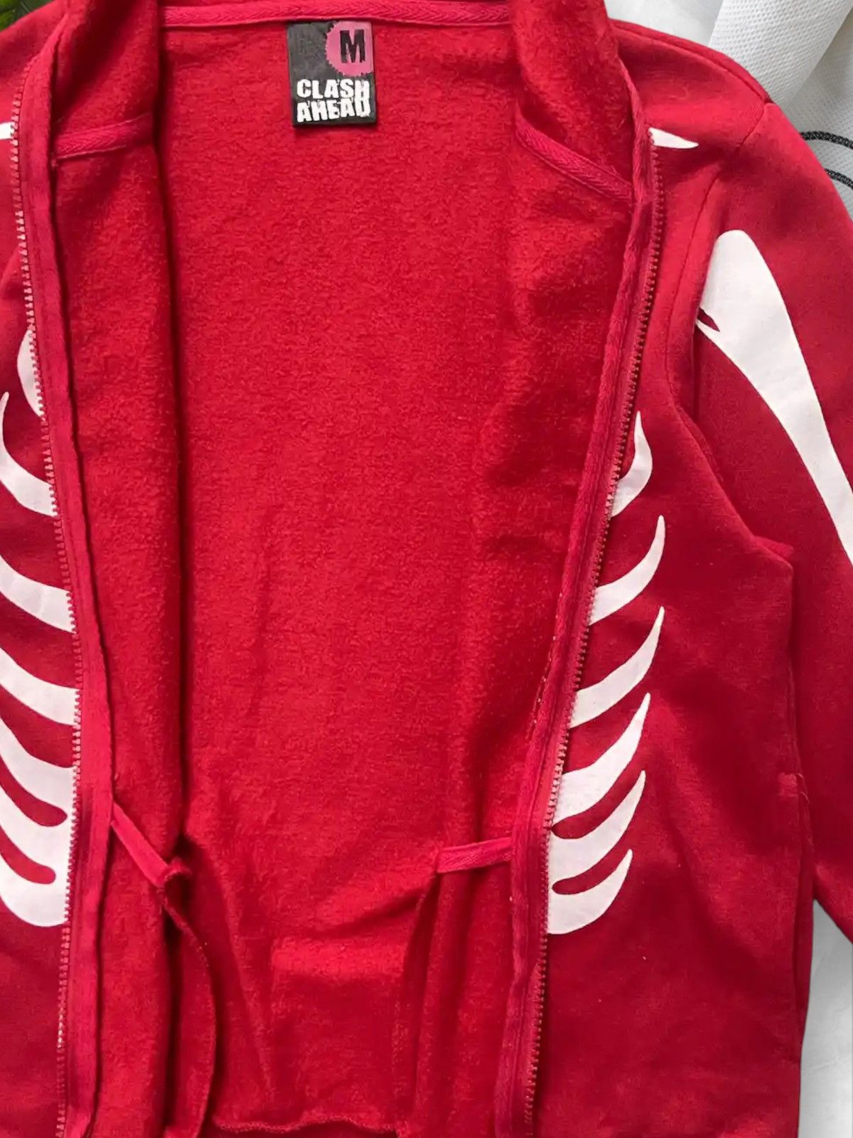 Japanese Brand × Vintage Vintage Clash Ahead Japan Skeletons Full Zip Up Hoodie Size US S / EU 44-46 / 1 - 11 Thumbnail
