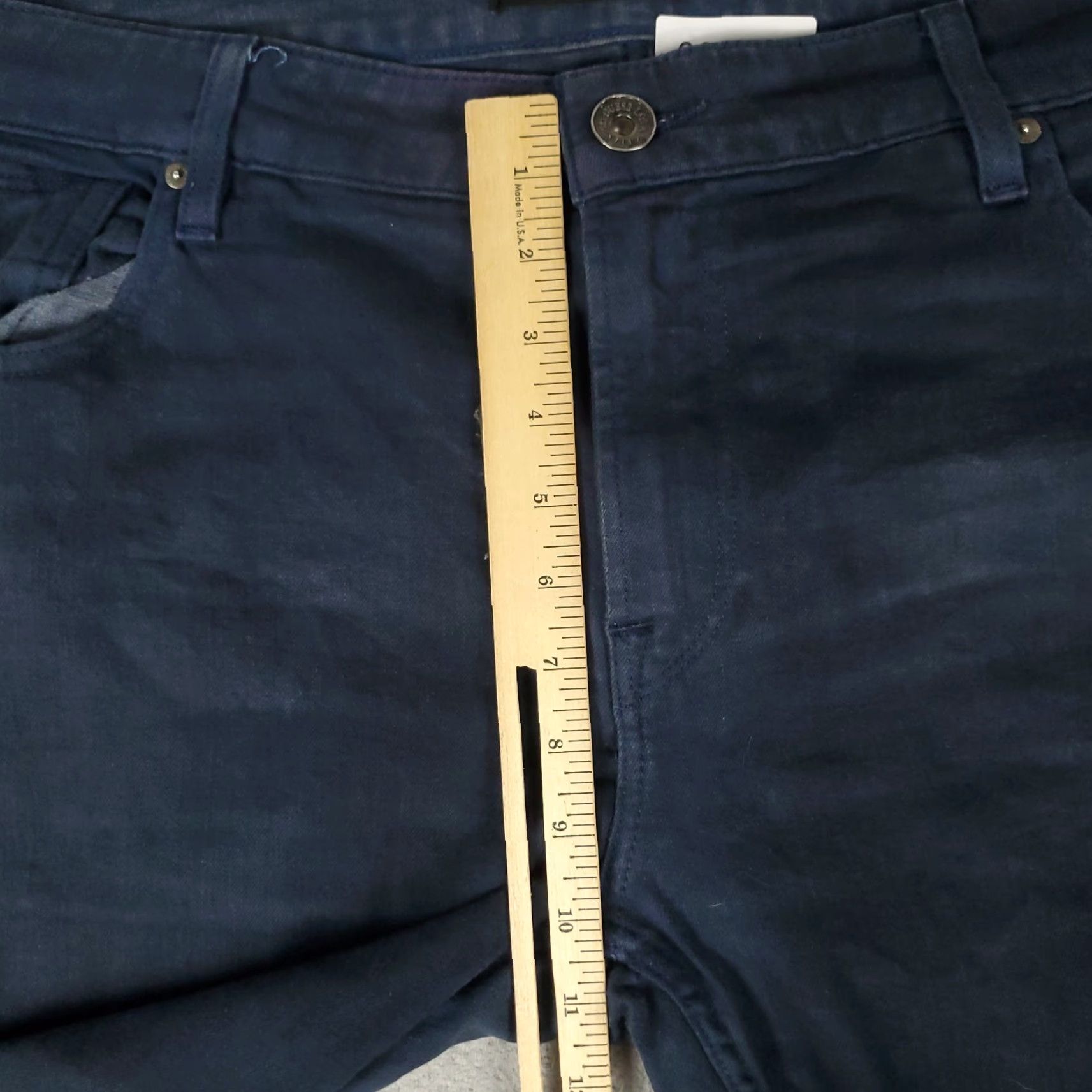 Guess GUESS Jeans Men’s 38x33 Denim Pants Skinny Slim Stretch Mid Rise Blue 5-Pocket Regular Fit Casual USA Mens Size US 38 / EU 54 - 6 Thumbnail