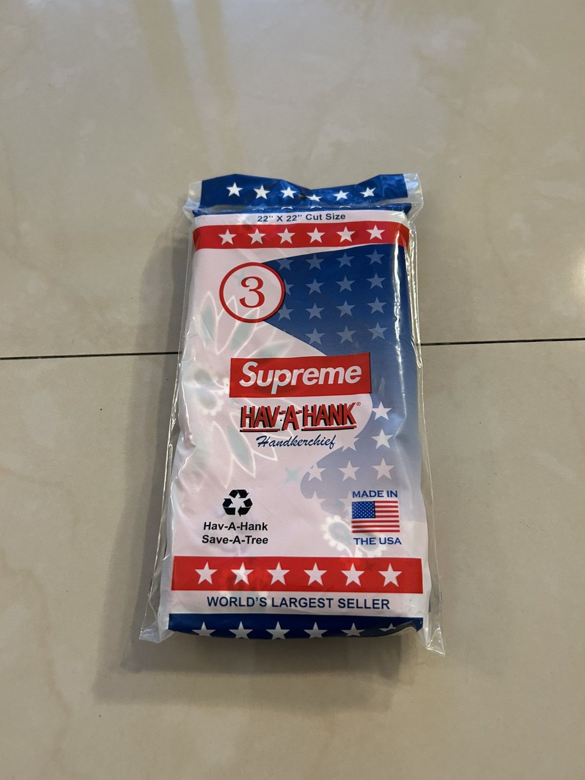 Supreme Supreme Bandana 3 pack Size ONE SIZE - 1 Thumbnail