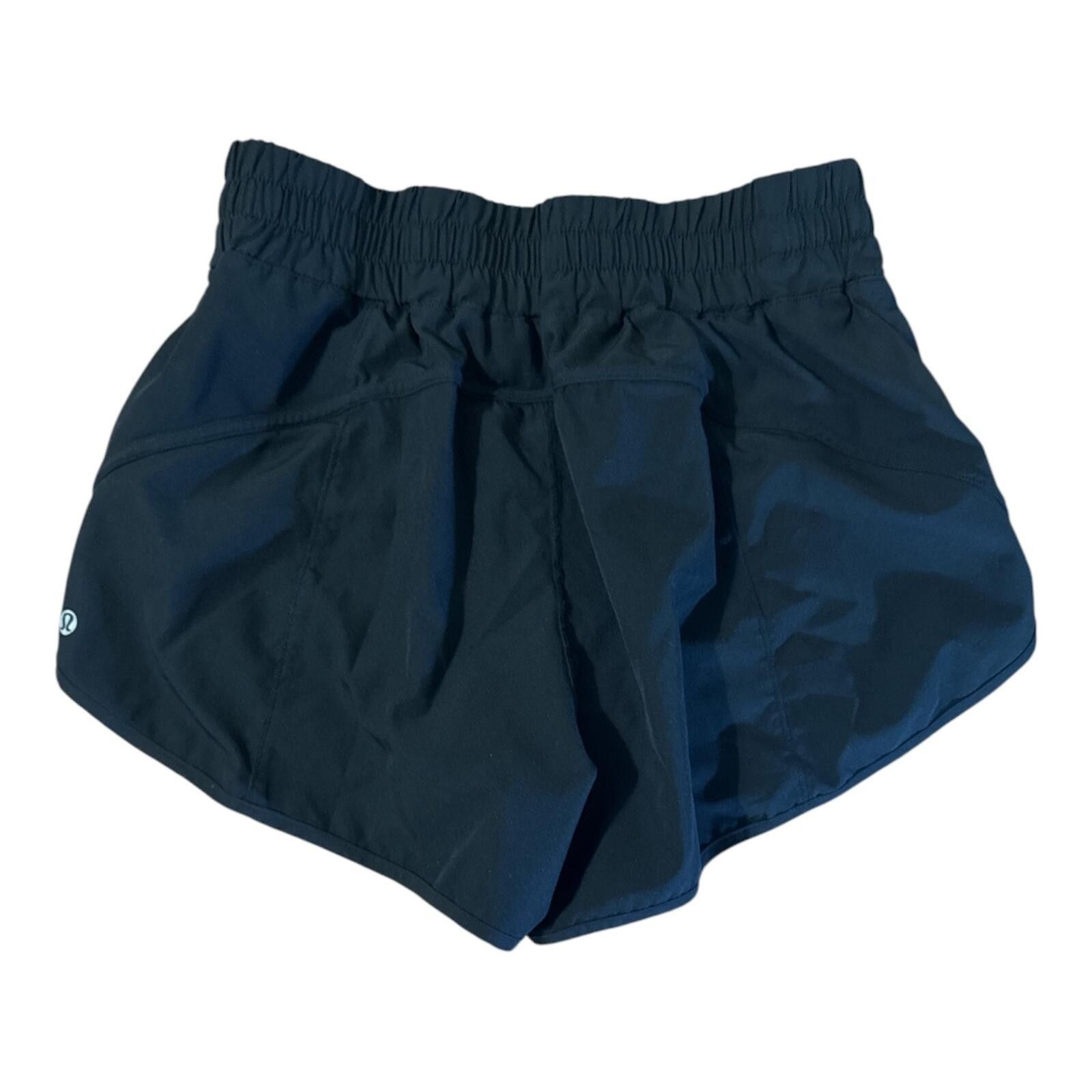 Lululemon Lululemon Black Hotty Hot 2.5" size 10 High rise Size 32" / US 10 / IT 46 - 3 Thumbnail