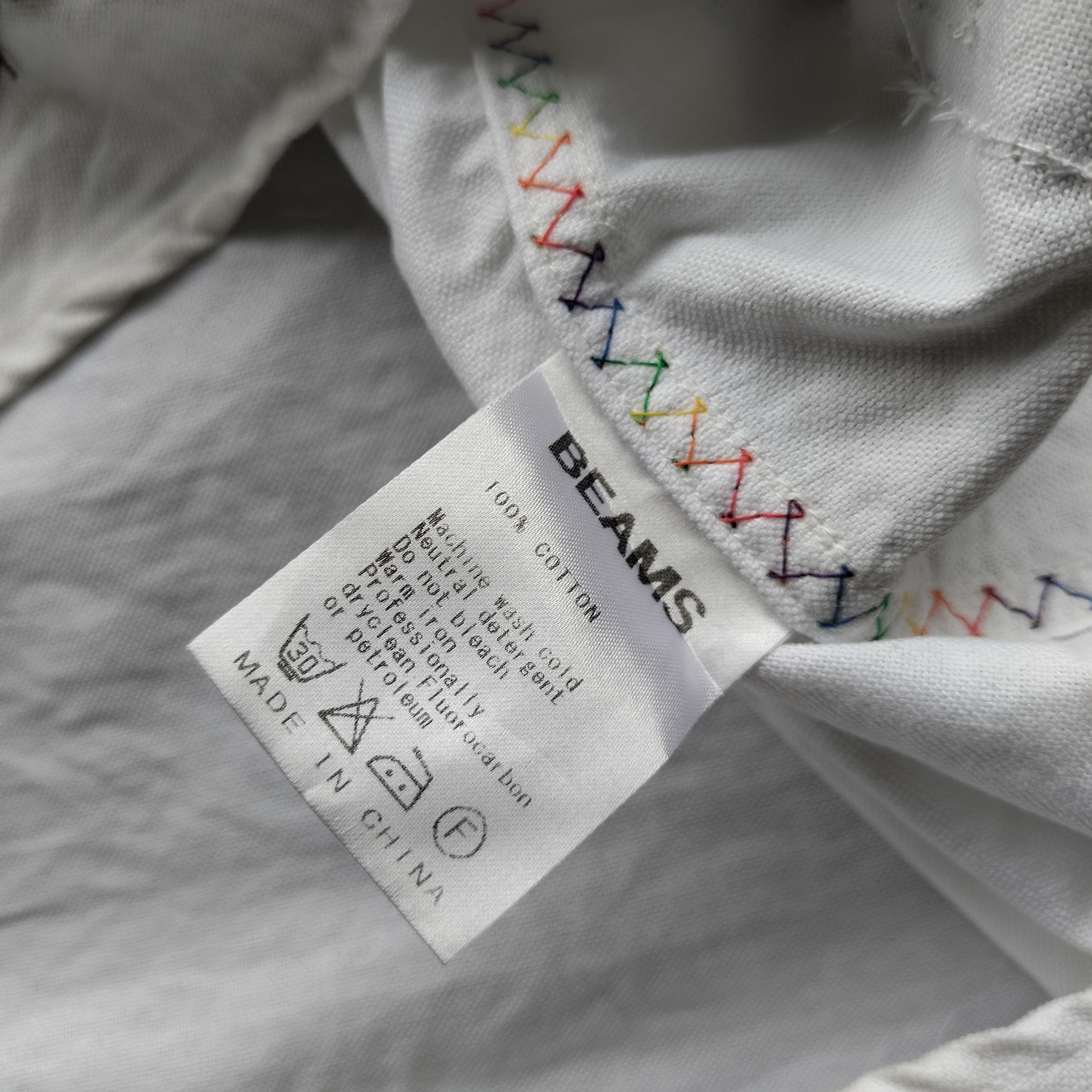 Beams Plus Rework Beams Japan patchwork ss shirt Size US XL / EU 56 / 4 - 8 Thumbnail