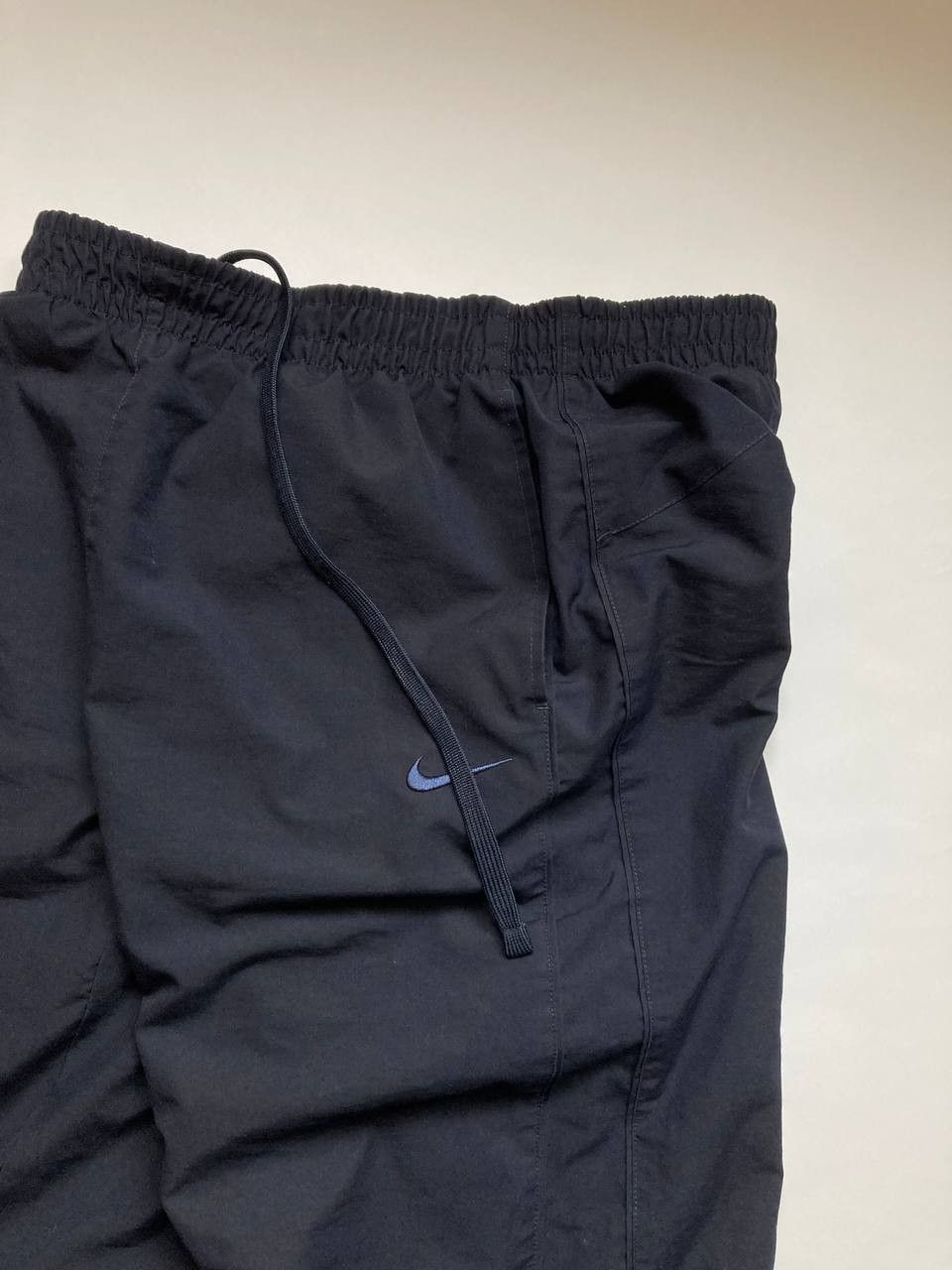 Nike × Vintage Vintage Nike Track Pants Nylon Drill Y2K Style Size US 34 / EU 50 - 2 Thumbnail
