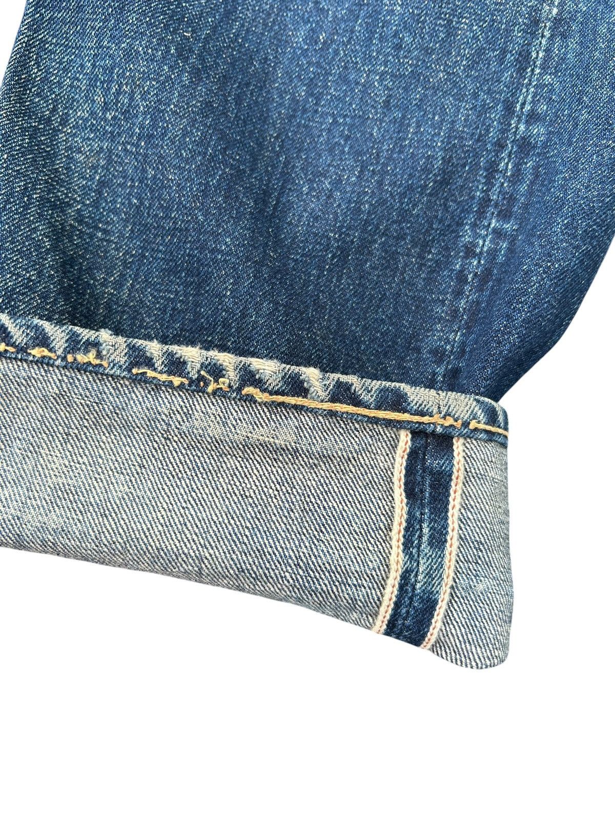 Kapital Vintage Denime Selvedge Distressed Denim Jeans Size US 30 / EU 46 - 3 Thumbnail
