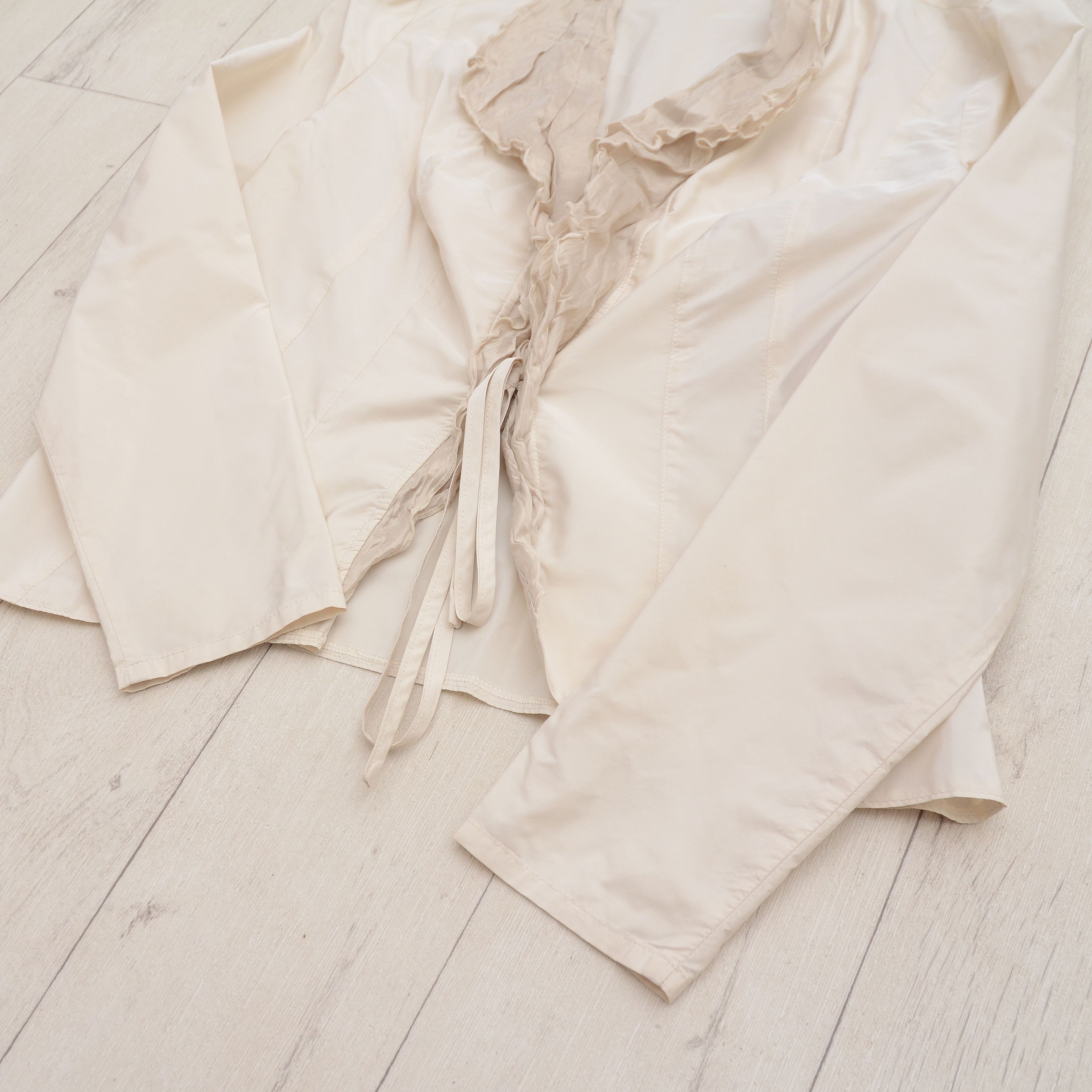 Other Vera Mont Women's 2 Piece Skirt Suit Y2k Ruffle Elegant Size 30" / US 8 / IT 44 - 7 Thumbnail