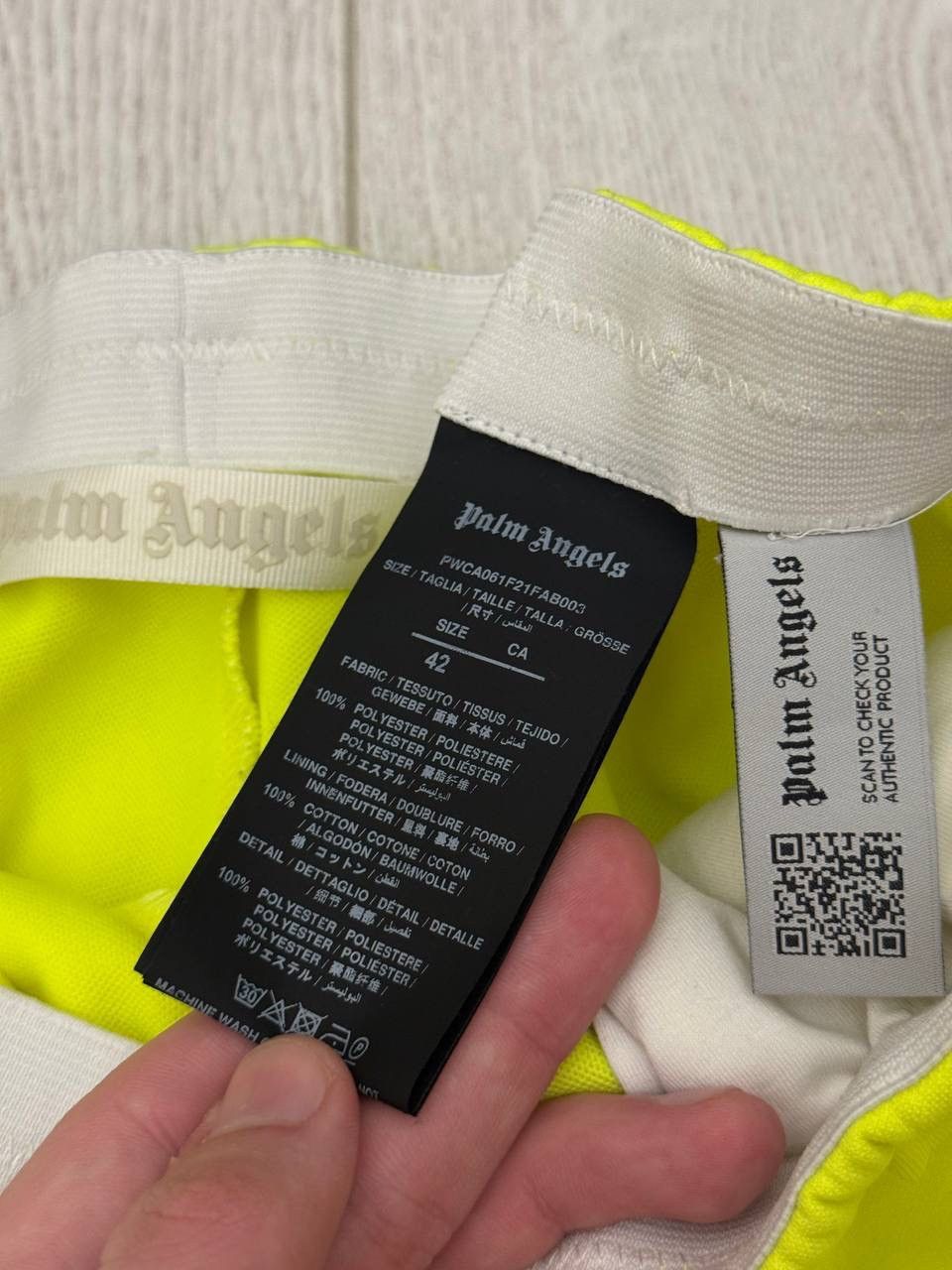 Palm Angels 🌴Palm Angels Black Logo Track Pants Size S Size US 29 - 4 Thumbnail