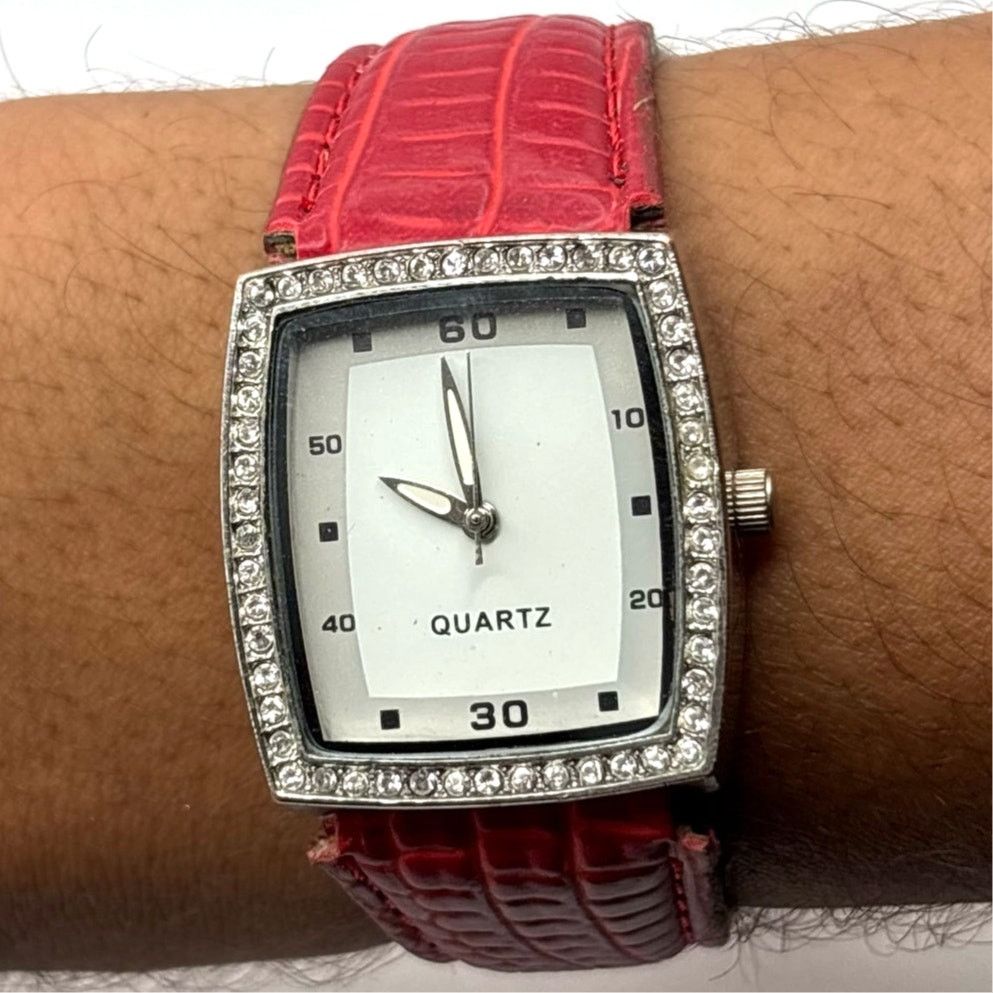 Other Red Crystal Watch Size ONE SIZE - 2 Thumbnail