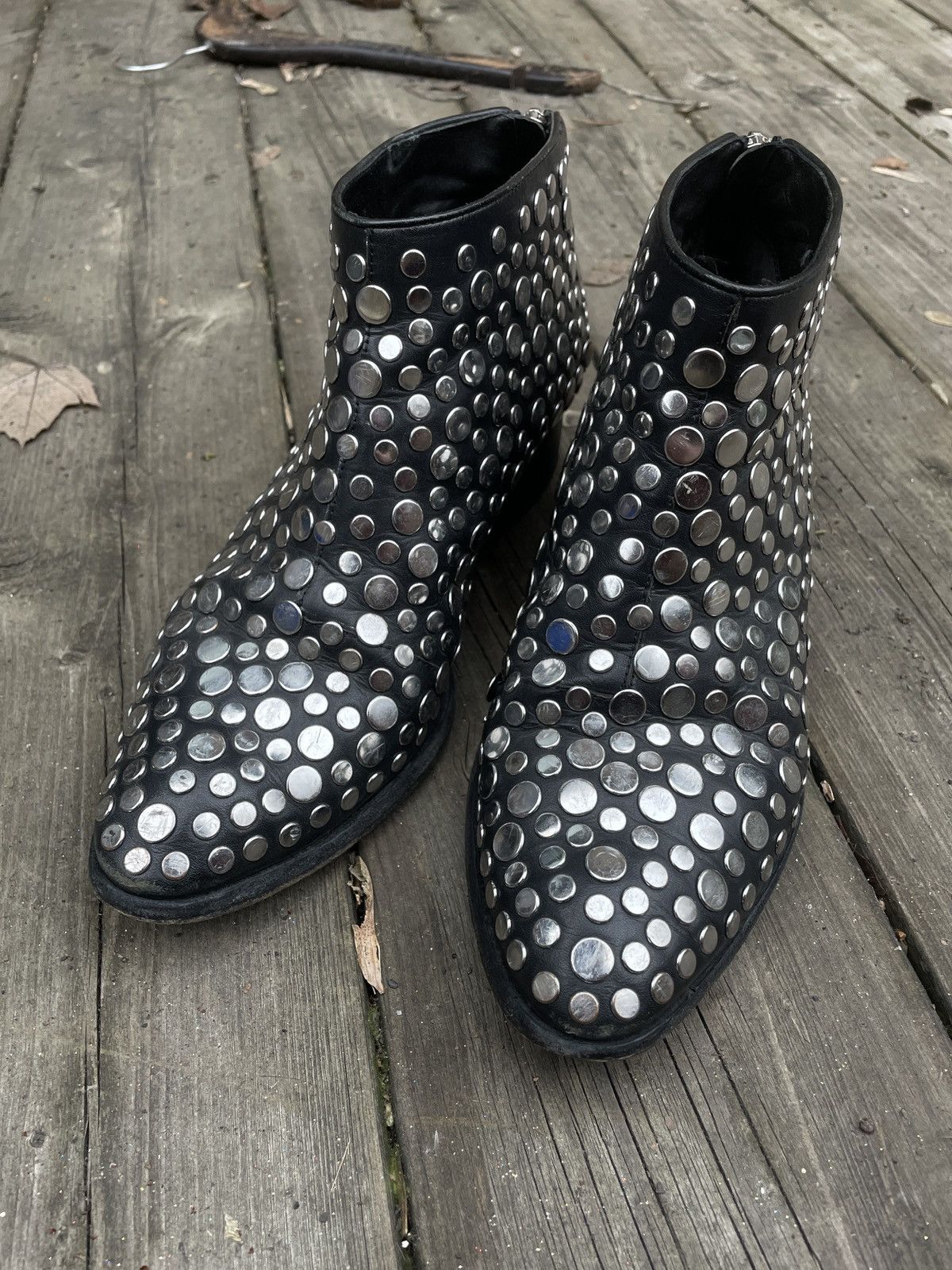 Alexander Wang Alexander Wang Studded Heel Boots size 37 Size US 7 / IT 37 - 7 Thumbnail