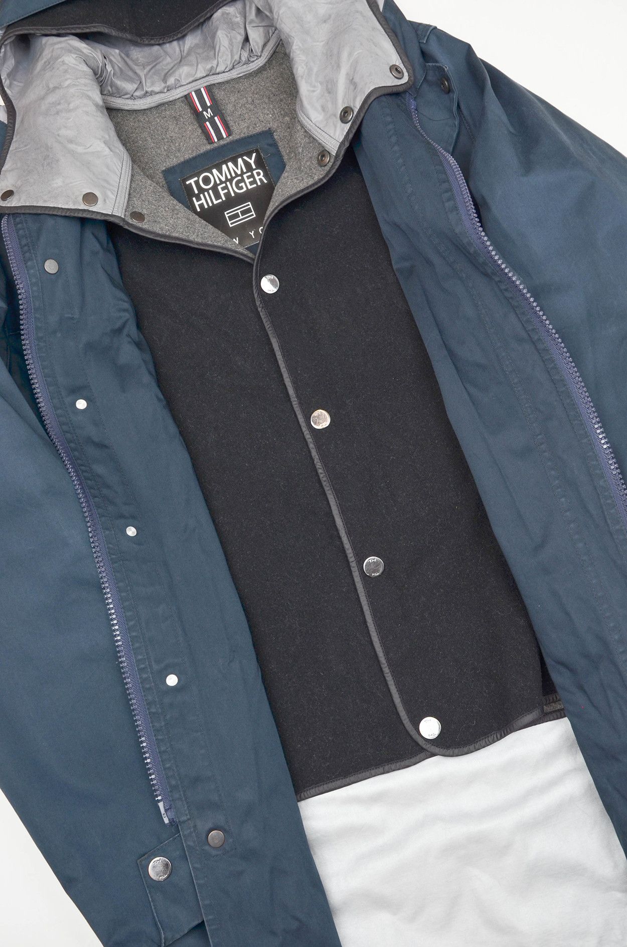 Tommy Hilfiger Tommy Hilfiger NY Navy Parka Jacket - Size M Size US M / EU 48-50 / 2 - 11 Thumbnail