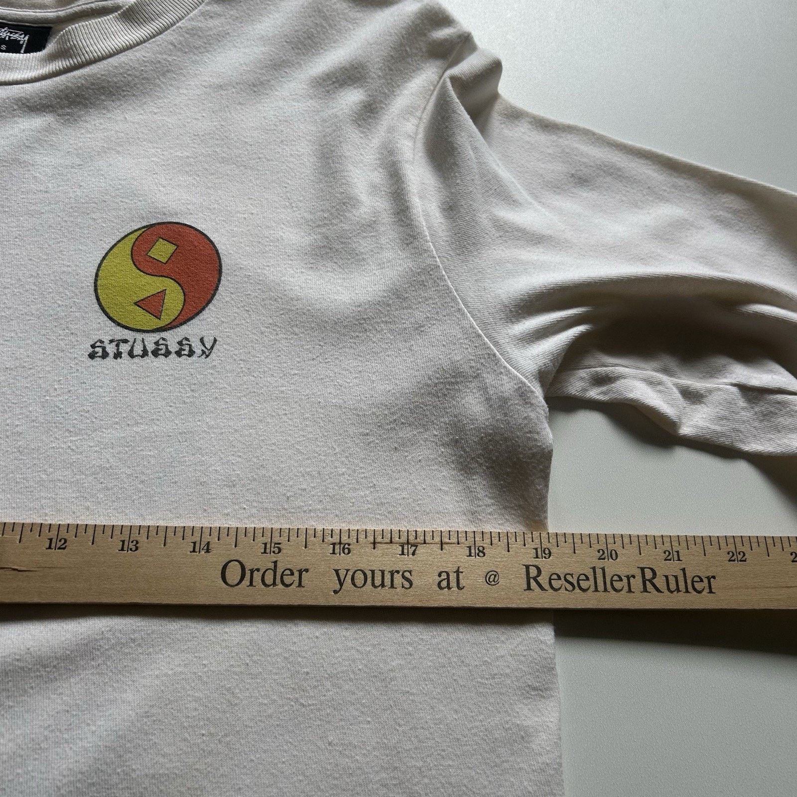 Stussy Vintage Stussy Shirt Long Sleeve Small Y2K Ying Yang Art Size US S / EU 44-46 / 1 - 6 Thumbnail