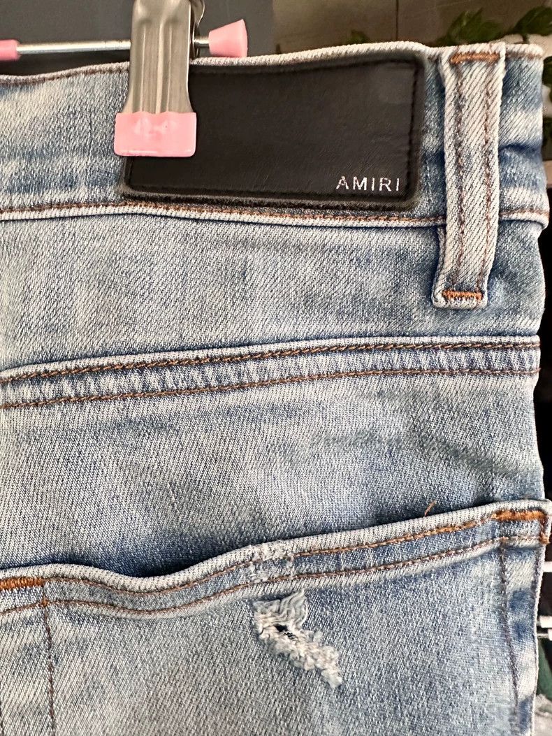 Amiri Amiri hole high street jeans Size US 32 / EU 48 - 6 Thumbnail