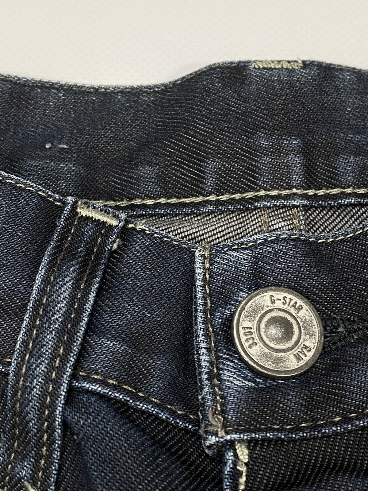 G-Star 🔥LASTDROP🔥 G Star Raw 3301 Straight Embro Denim Jeans Pants Size US 32 / EU 48 - 17 Thumbnail