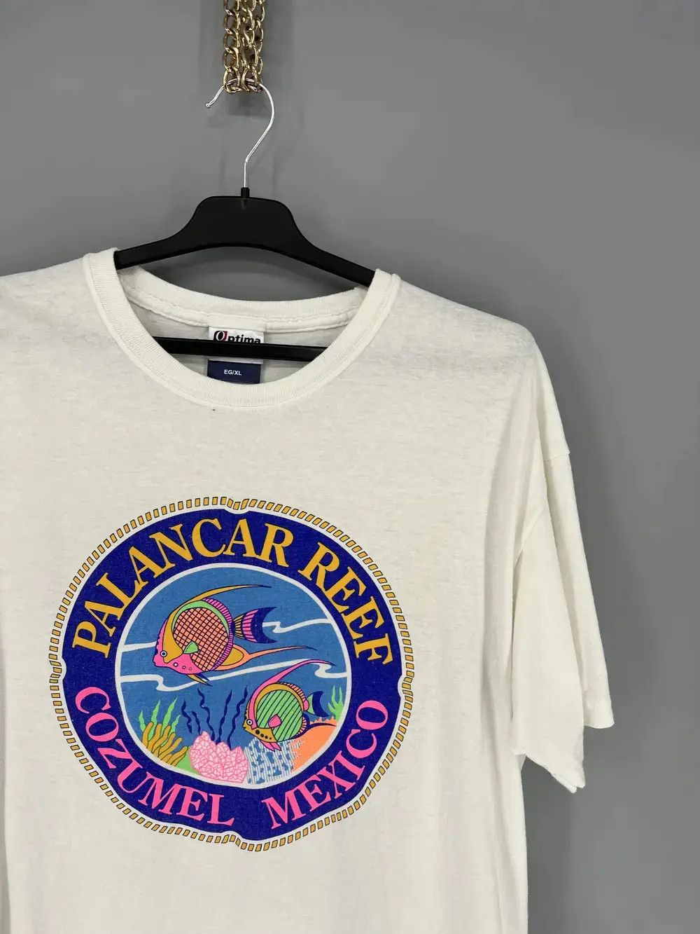 Other Vintage Cozumel Mexico Shirt 2XL White Palancar Reef Fish Size US XL / EU 56 / 4 - 5 Thumbnail