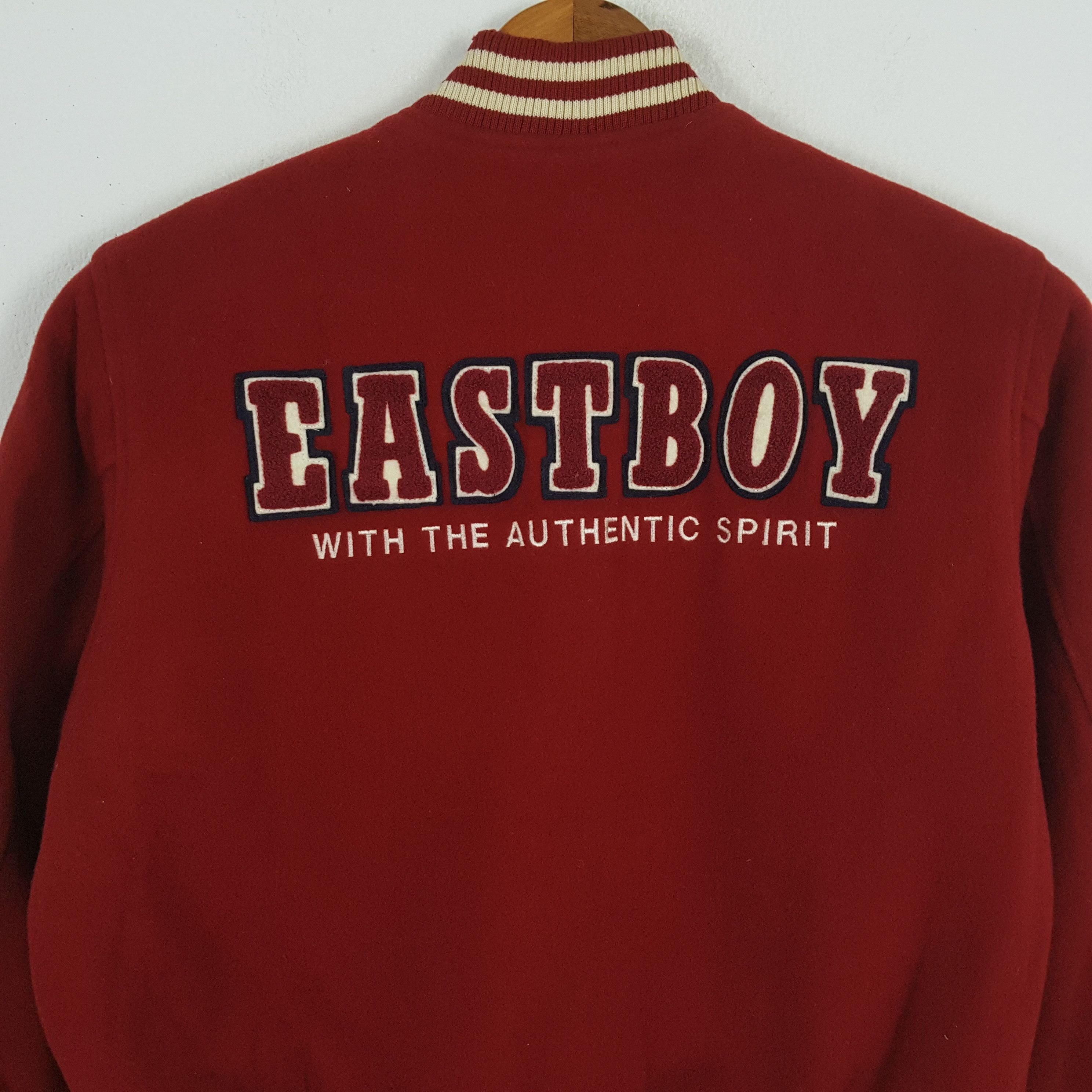 Japanese Brand × Vintage Vintage EAST BOY Japanese Brand Varsity Jacket Size US L / EU 52-54 / 3 - 2 Thumbnail