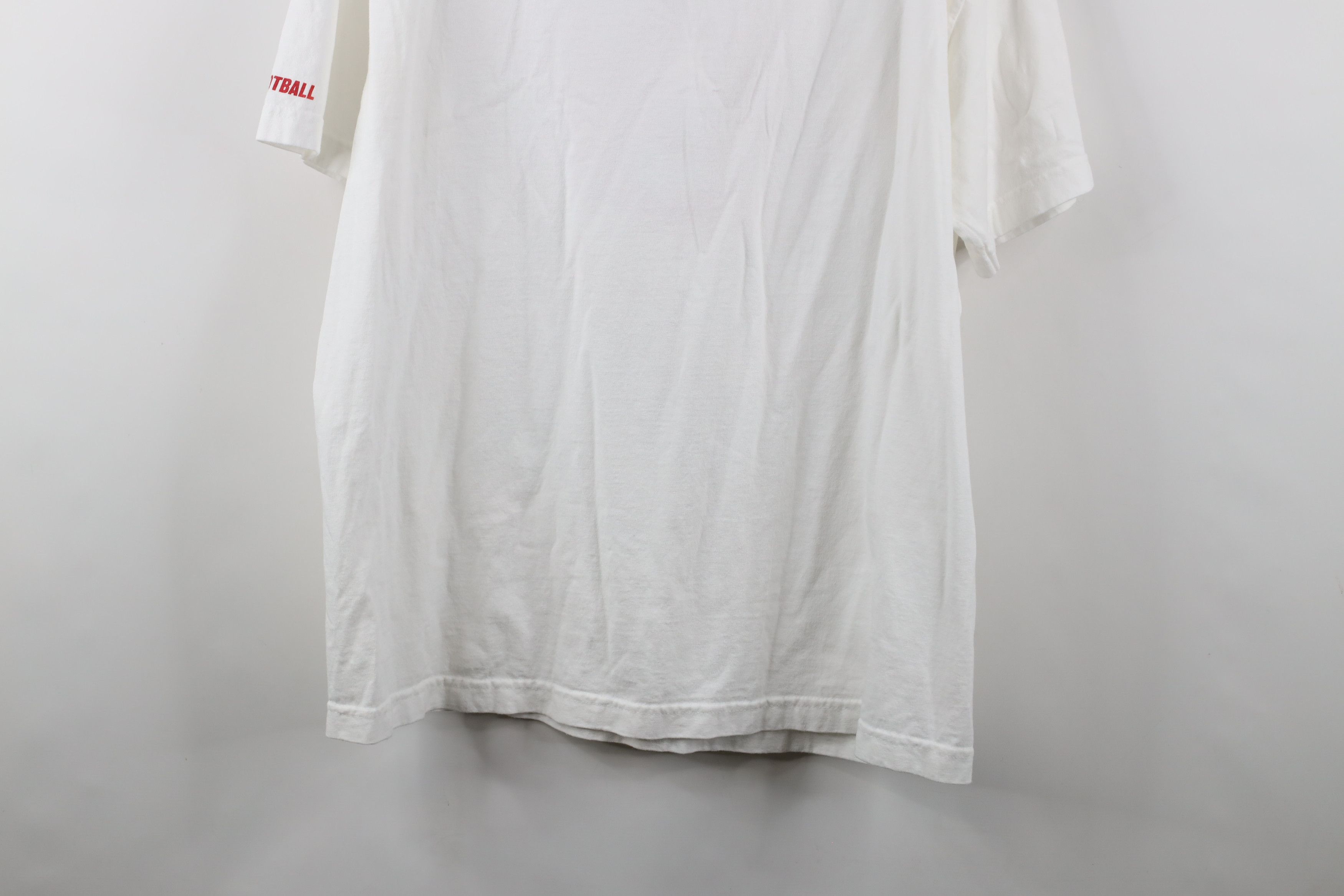 Nike × Vintage Vintage Y2K Nike Football Center Swoosh Short Sleeve T-Shirt Size US XL / EU 56 / 4 - 11 Thumbnail