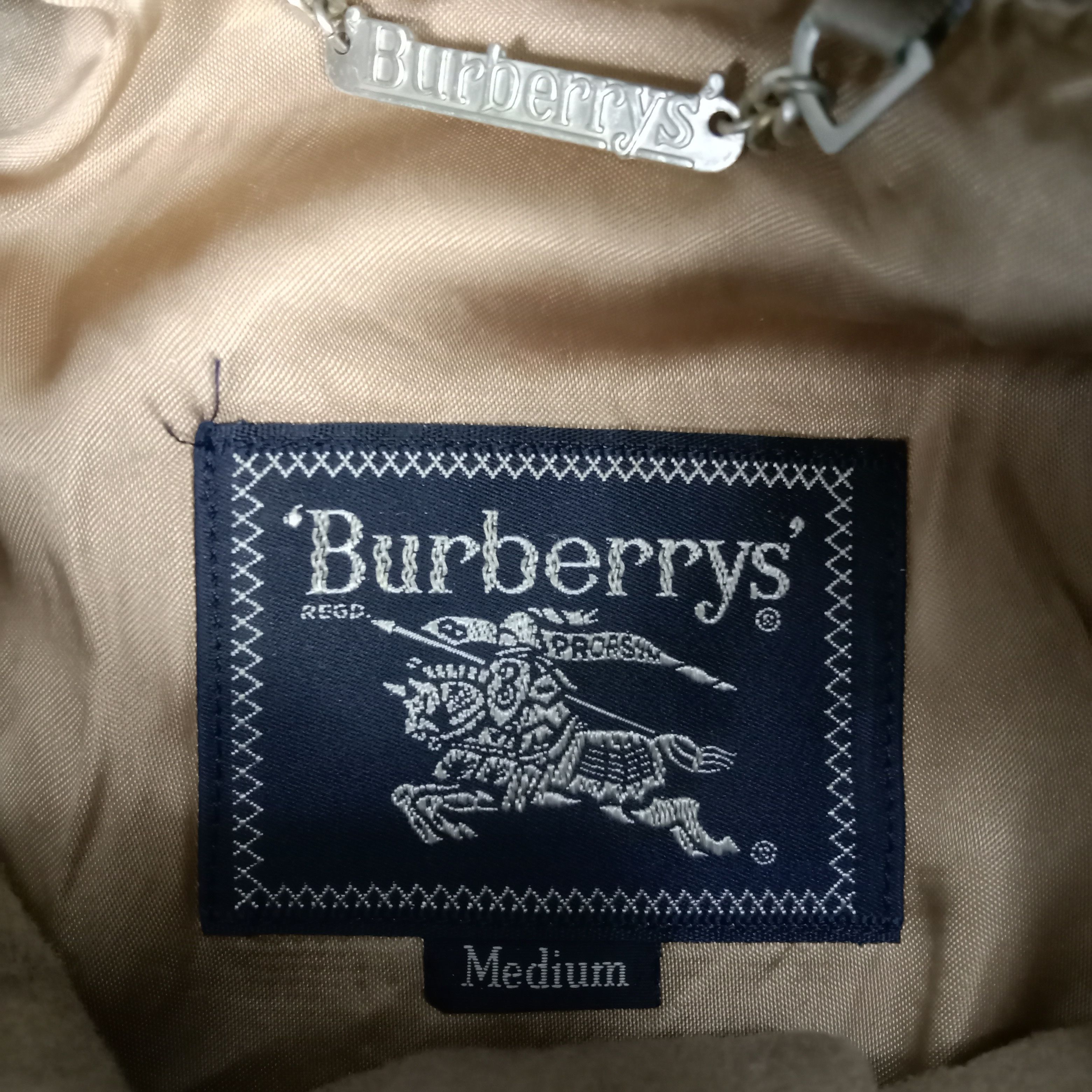 Burberry × Vintage Burberry Nova Check Luxury Brand Jacket Size US M / EU 48-50 / 2 - 2 Thumbnail