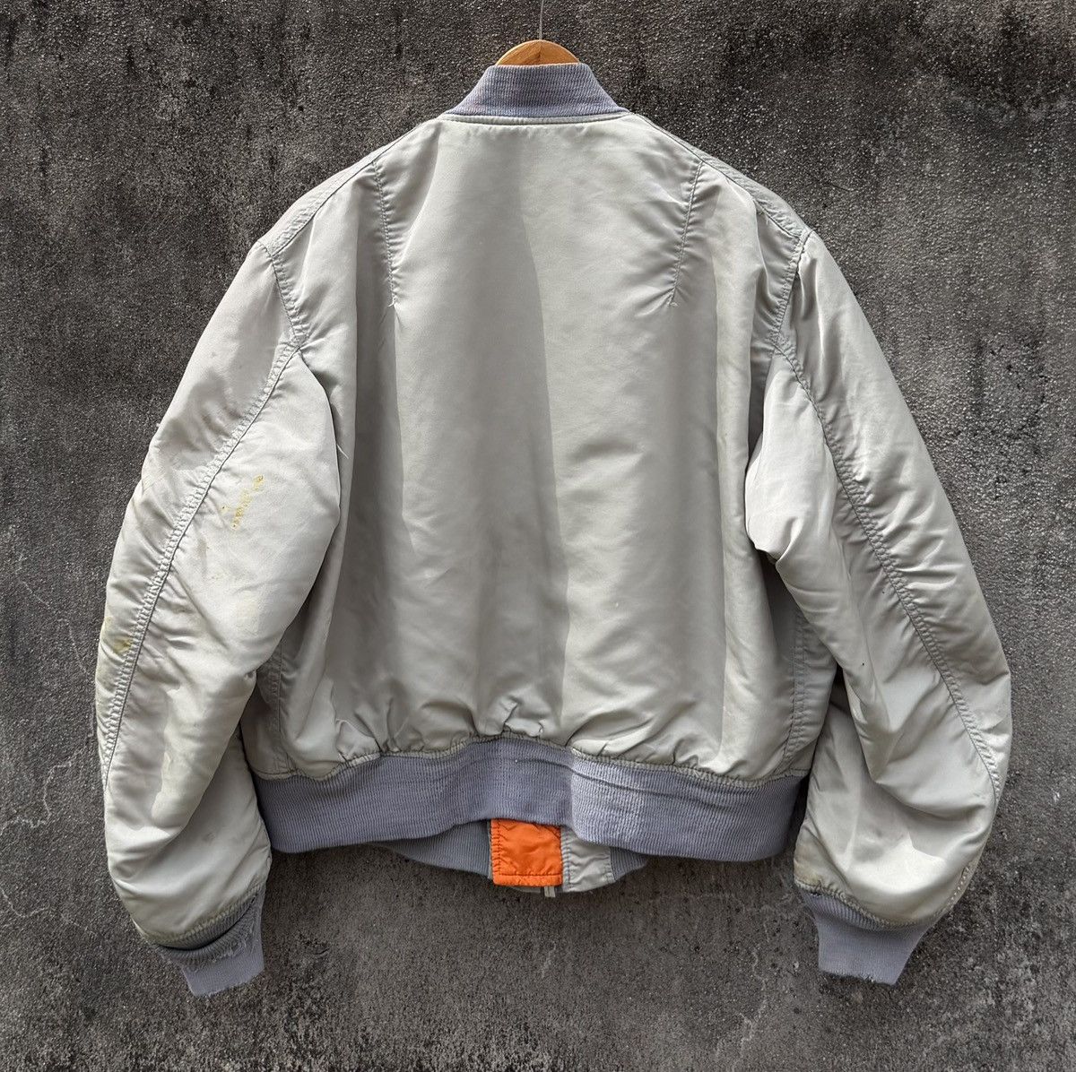 Alpha Industries VTG Alpha Industries Flyers Intermediate Ma-1 Bomber Jacket Size US XL / EU 56 / 4 - 2 Thumbnail