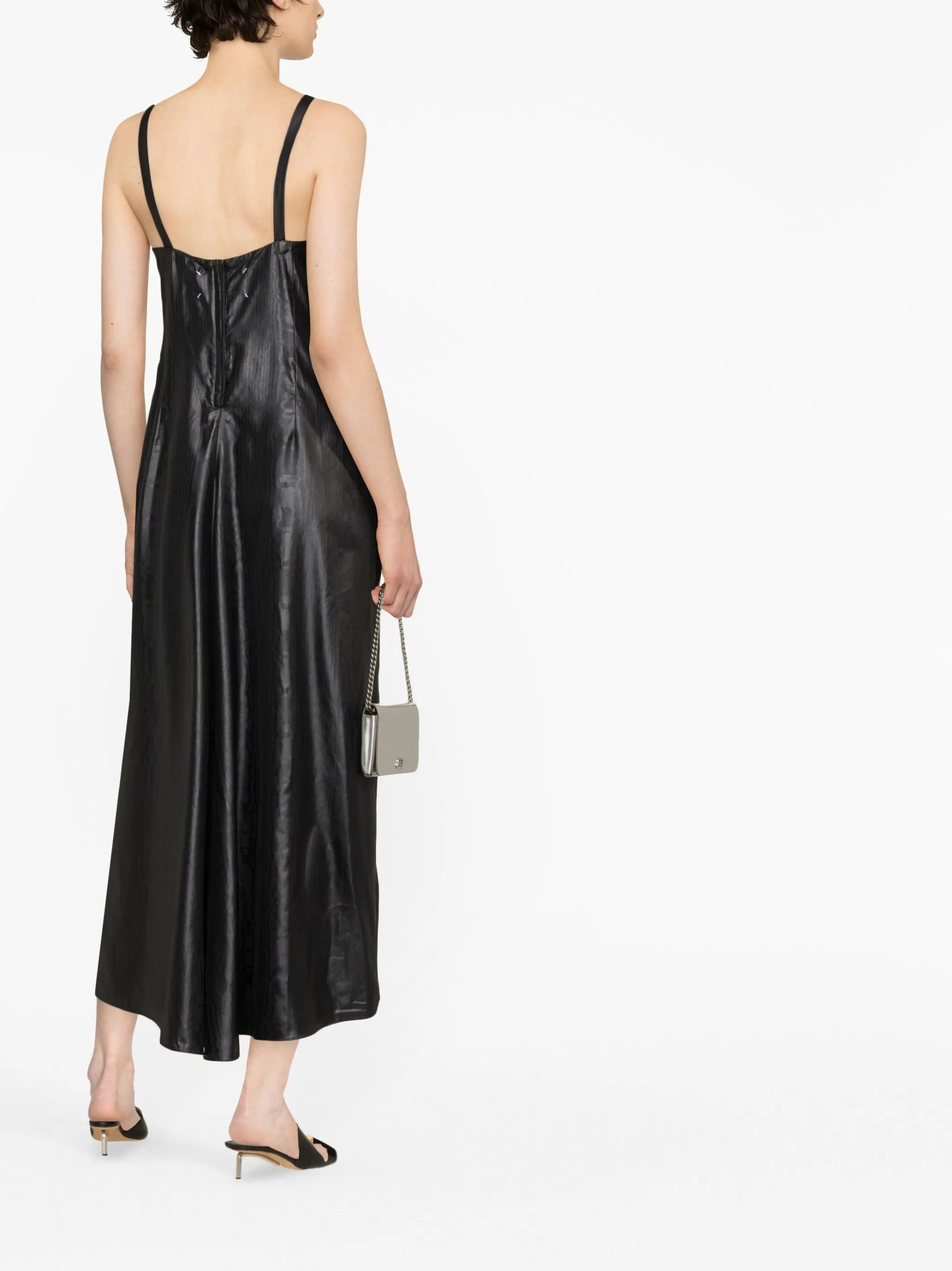 Maison Margiela o1y0625 Gown Dress in Black Size L / US 10 / IT 46 - 3 Thumbnail