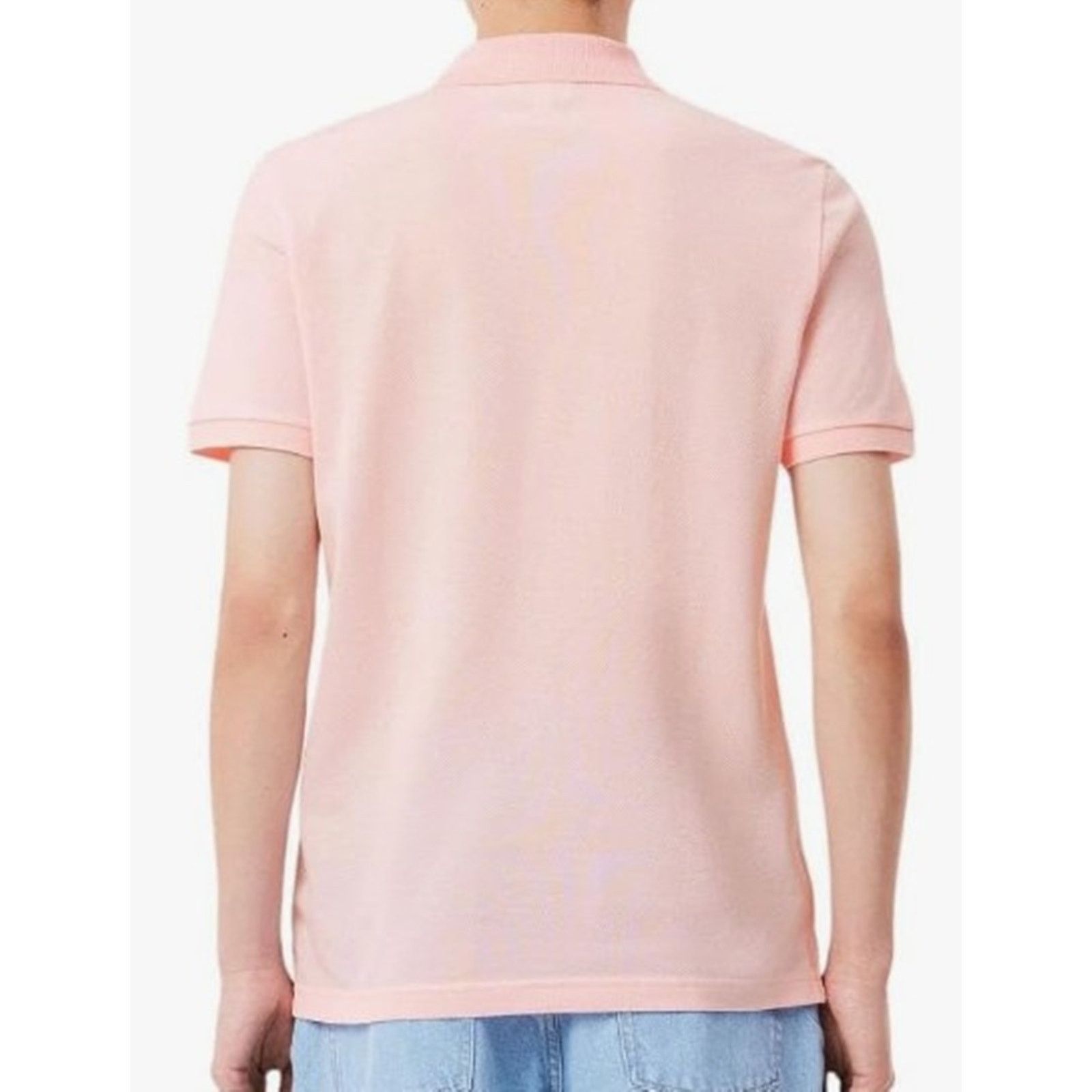 Lacoste Lacoste Mens Legacy Short L.12.12 Pique Polo Lotus Pink S Size US S / EU 44-46 / 1 - 3 Thumbnail