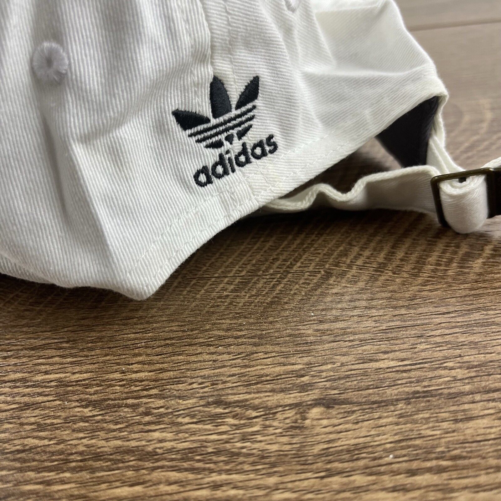 Adidas Adidas Hat Adidas Adjustable Hat White Adjustable Hat White Size ONE SIZE - 8 Thumbnail