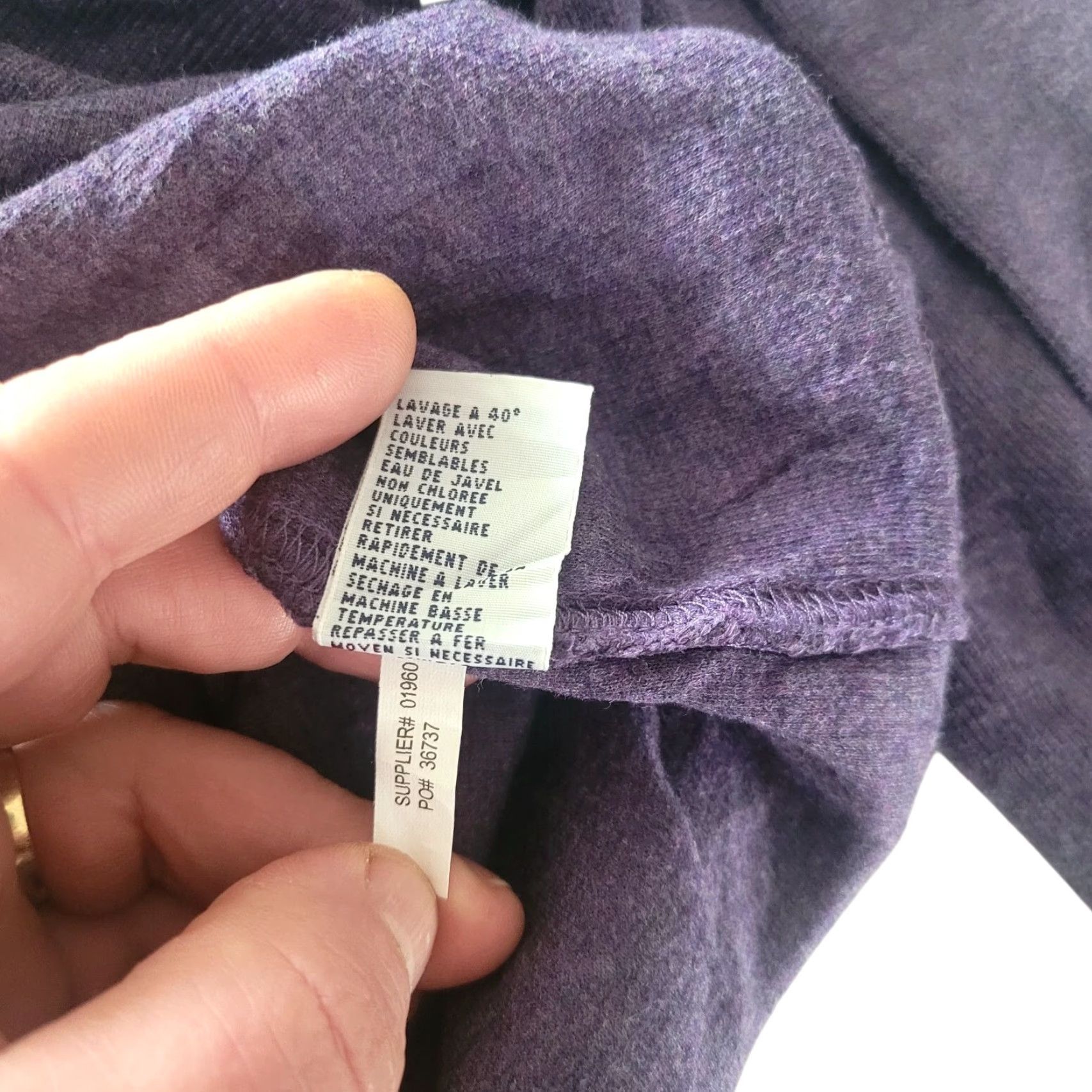 Polo Ralph Lauren Polo Ralph Lauren Purple XL Shawl Sweatshirt Mens Vintage Shawl Collar Pullover Cotton Derby Purple XL Polo Ralph Lauren Size US XL / EU 56 / 4 - 5 Thumbnail