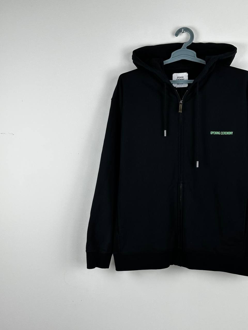 Opening Ceremony Opening Ceremony Logo Oversized Zip Hoodie Black Size US L / EU 52-54 / 3 - 3 Thumbnail