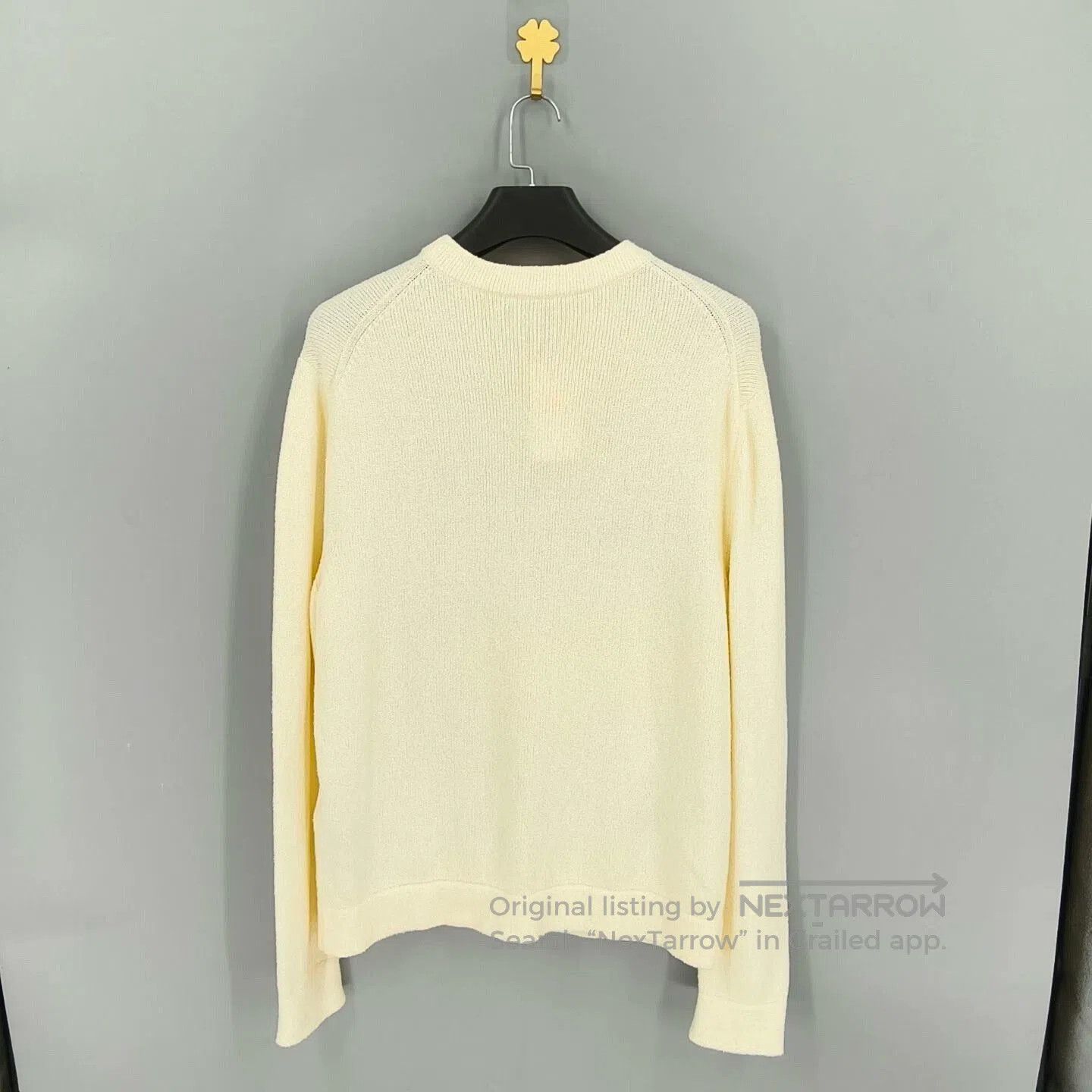 Dior dior rabbit embroidered round neck knit sweater. Size US S / EU 44-46 / 1 - 2 Thumbnail