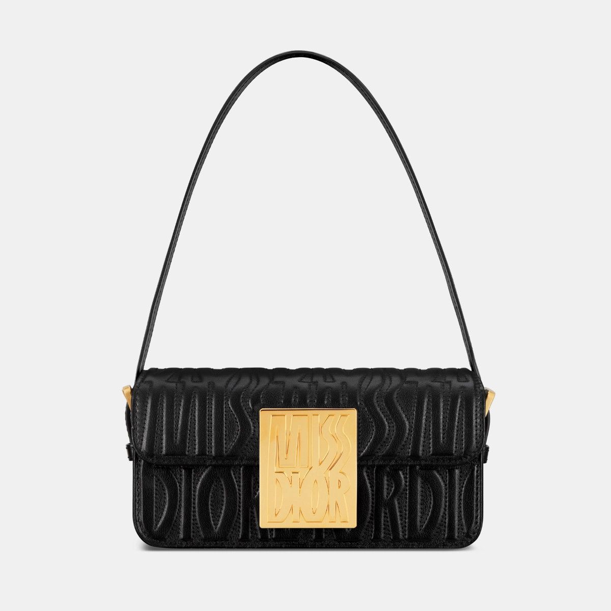 Dior o1bcso1str0226 Size:OS/Miss Dior Flap Bag in Black Size ONE SIZE - 2 Thumbnail