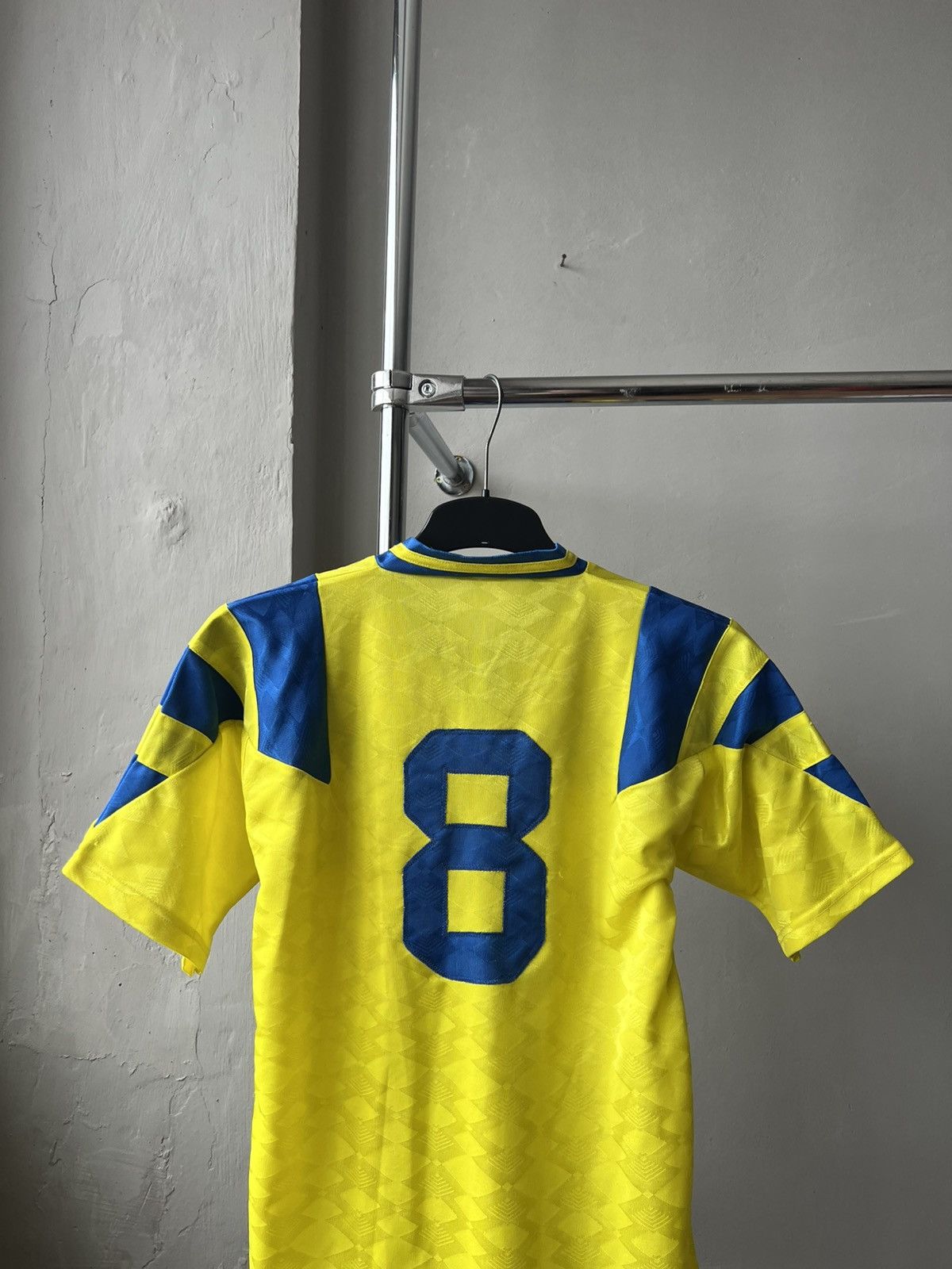 Vintage 1991/93 FENERBAHCE HOME RETRO REPLICA #8 SOCCER JERSEY SHIRT Size US M / EU 48-50 / 2 - 15 Thumbnail