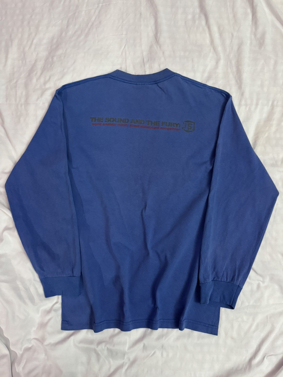 Vintage 2000s The Sound and The Fury Skateboard Long Sleeve Tees Size US L / EU 52-54 / 3 - 3 Thumbnail
