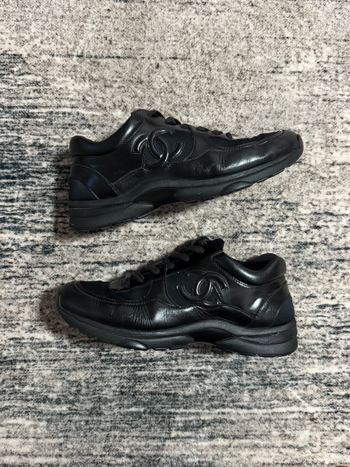 Chanel Chanel Ankle Strap Sneakers Size US 10 / EU 43 - 1 Thumbnail