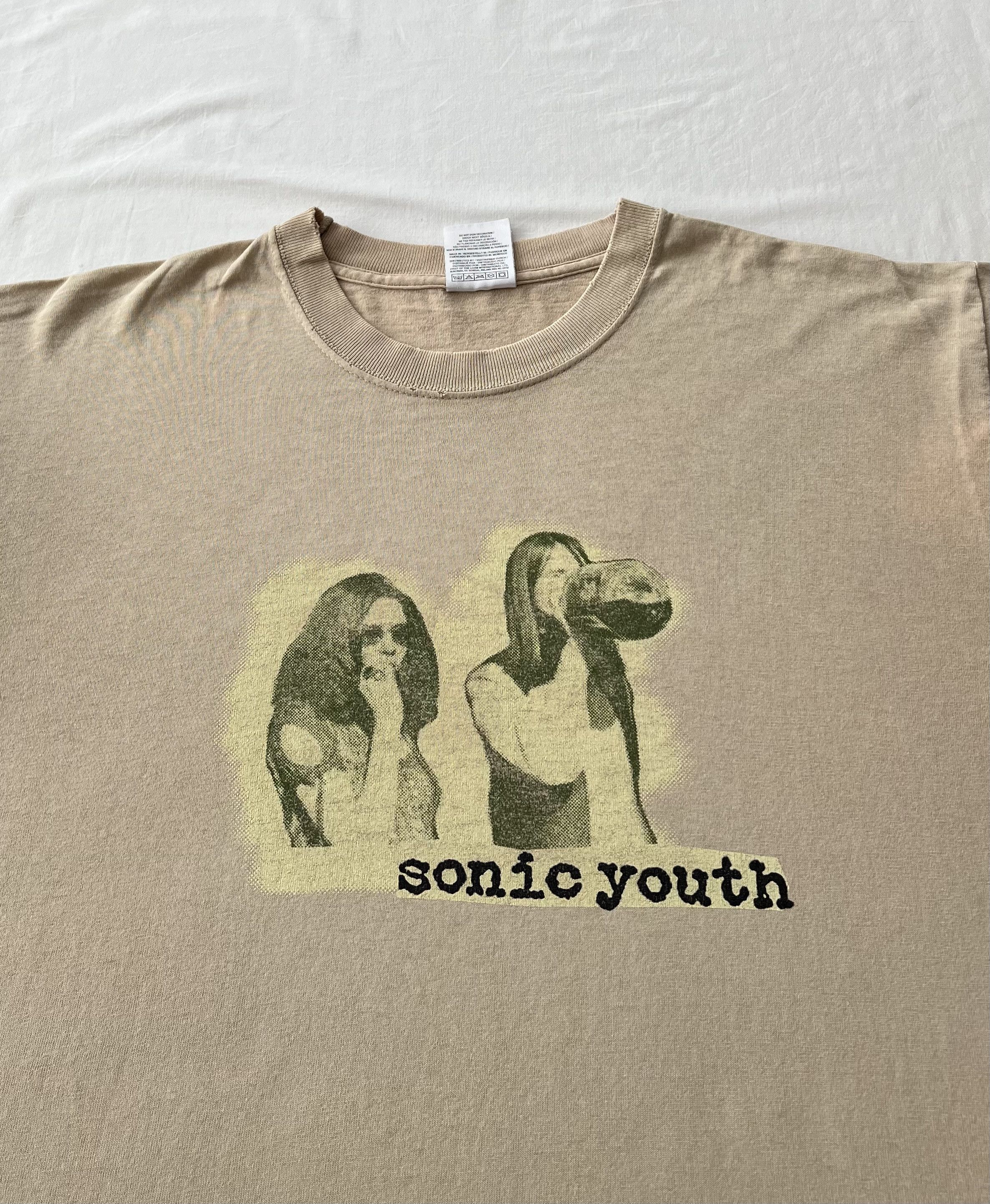 Band Tees Vintage 2001 Sonic Youth One Vote Japan Tour T-shirt Size US L / EU 52-54 / 3 - 3 Thumbnail