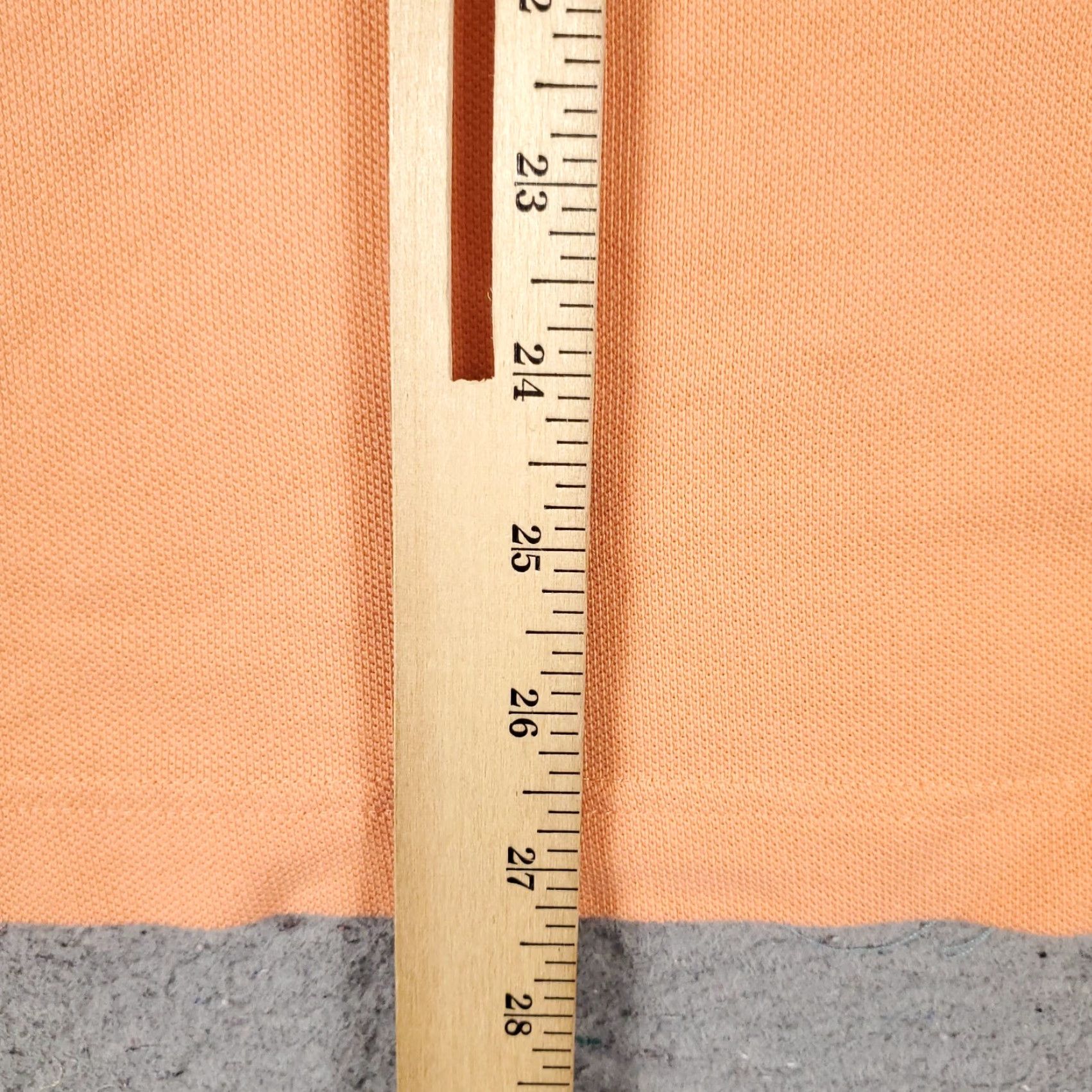 Tommy Hilfiger Tommy Hilfiger Polo Shirt Mens Large Orange Custom Fit Short Sleeve Shirt No N/A Size US L / EU 52-54 / 3 - 5 Thumbnail