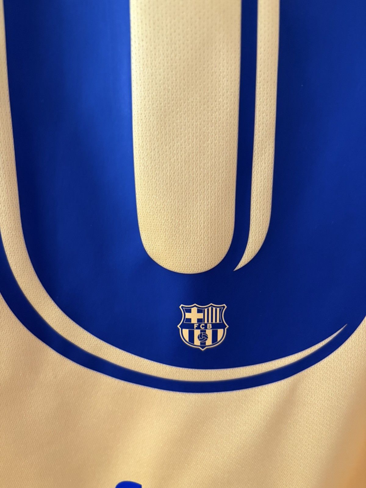 Barcelona Nike 2019-2021 czwarta Messi — zdjęcie 3