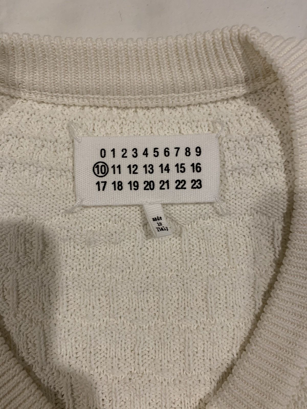 Maison Margiela Madison Margiela Mens Distressed knit Sweater Size US L / EU 52-54 / 3 - 2 Thumbnail
