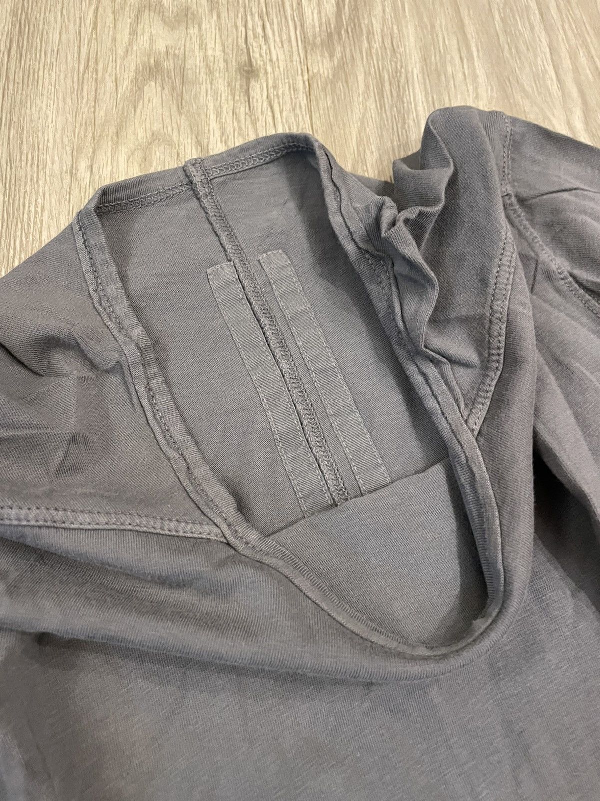 Rick Owens Drkshdw Rick Owens LS Tee Flint (dark gray) Size US XL / EU 56 / 4 - 2 Thumbnail