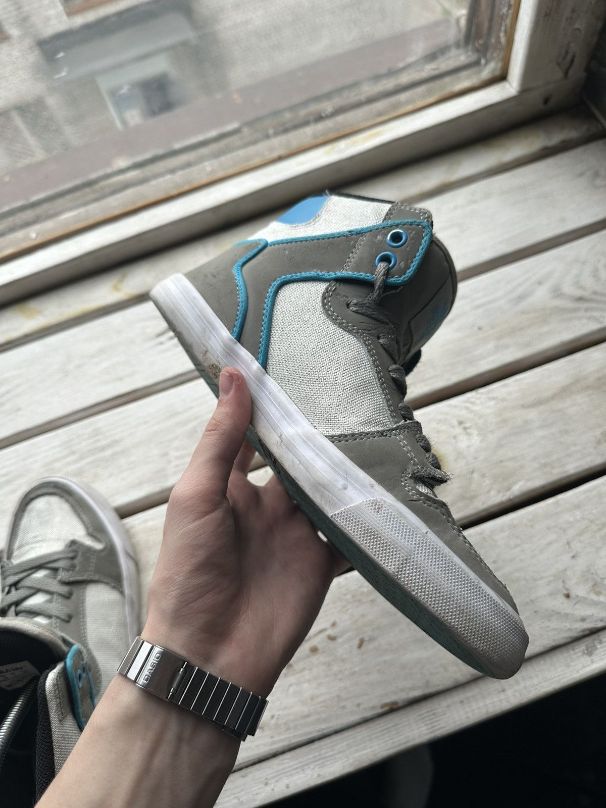 Supra × Vintage 🚨Supra Skytop High Top Skate Sneaker Shoes Mens Size US 7 / EU 40 - 10 Thumbnail